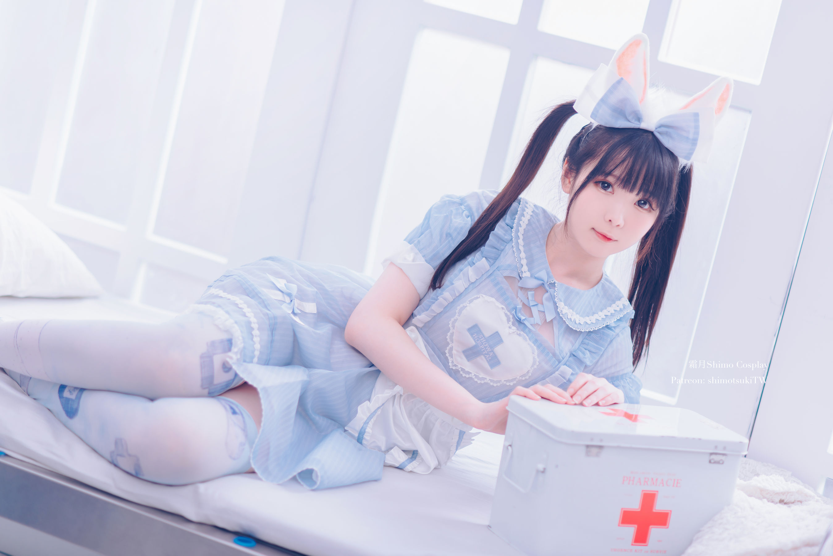 微博妹纸霜月shimo – 女仆裙 [14P]