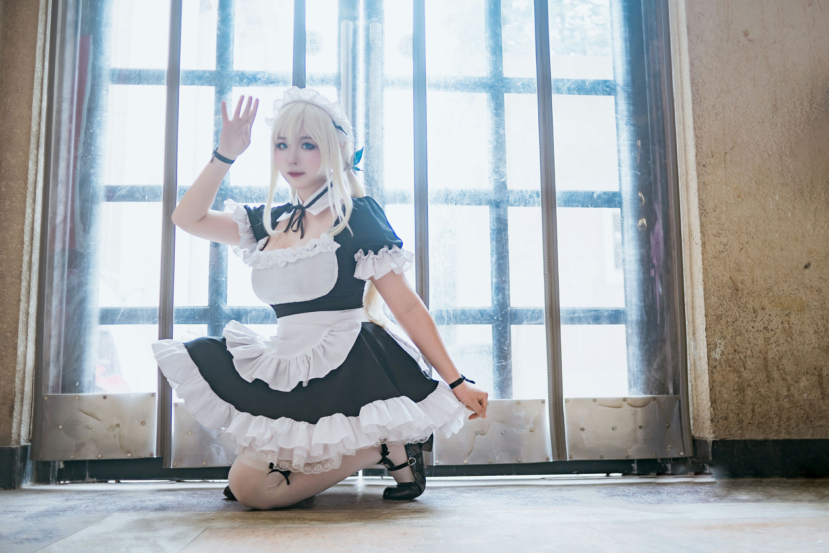 皮皮奶可可爱了啦 – 柏崎星奈女仆 [35P]