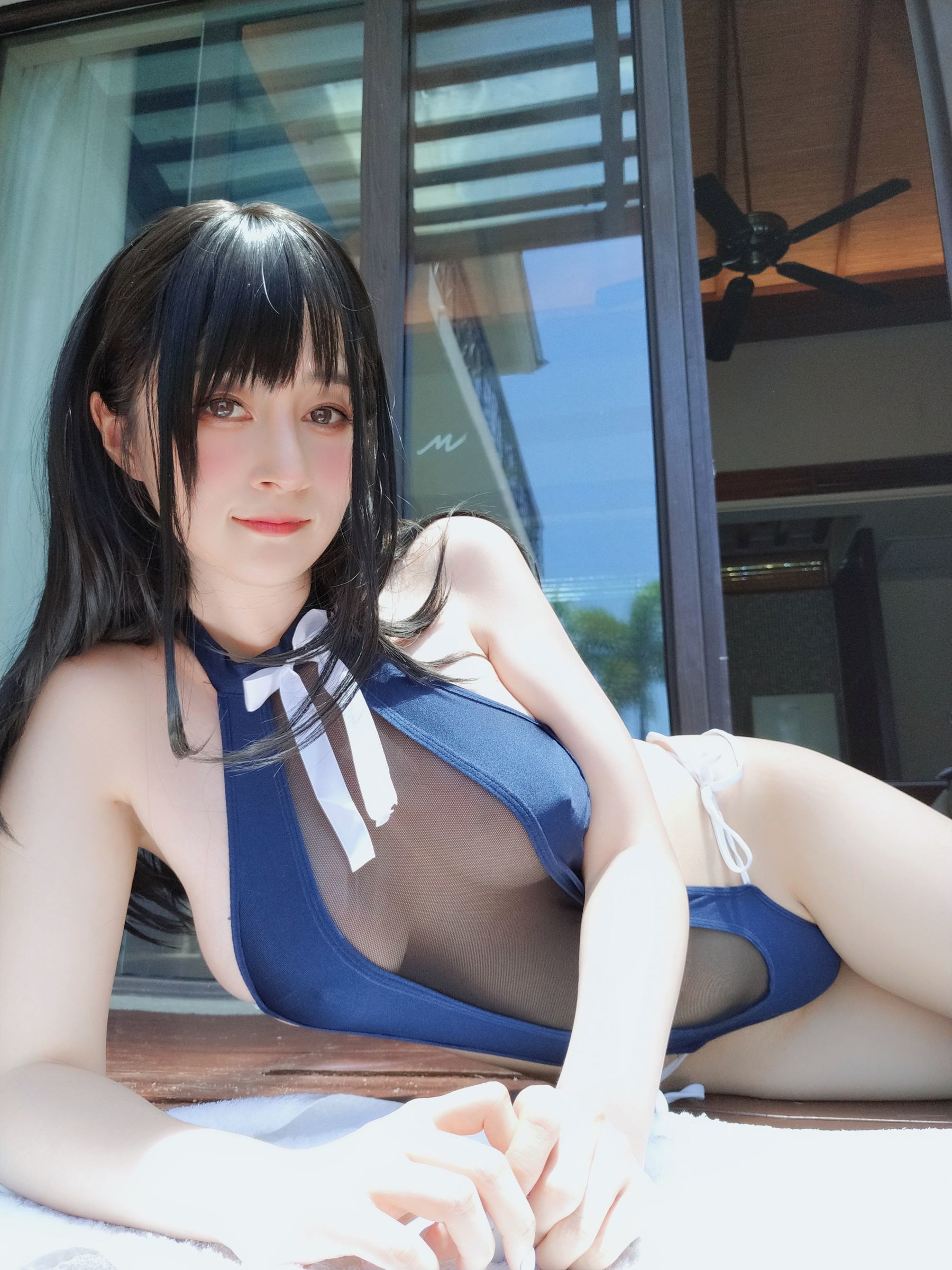 Coser小姐姐白银 – 镂空泳衣 [87P]