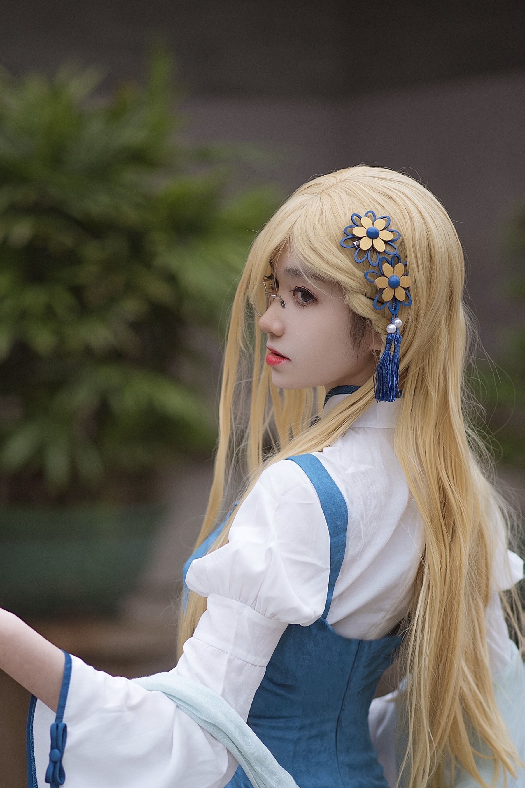 动漫博主南桃Momoko CZ52琉璃唐 [10P]