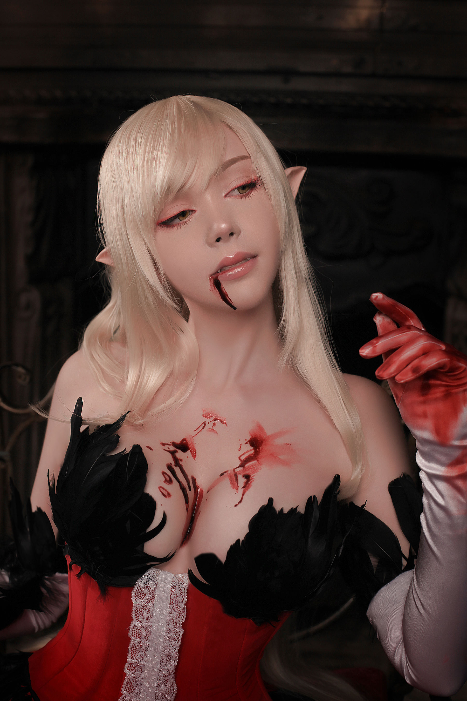 国外美女SayaTheFox – 忍野忍 [10P]