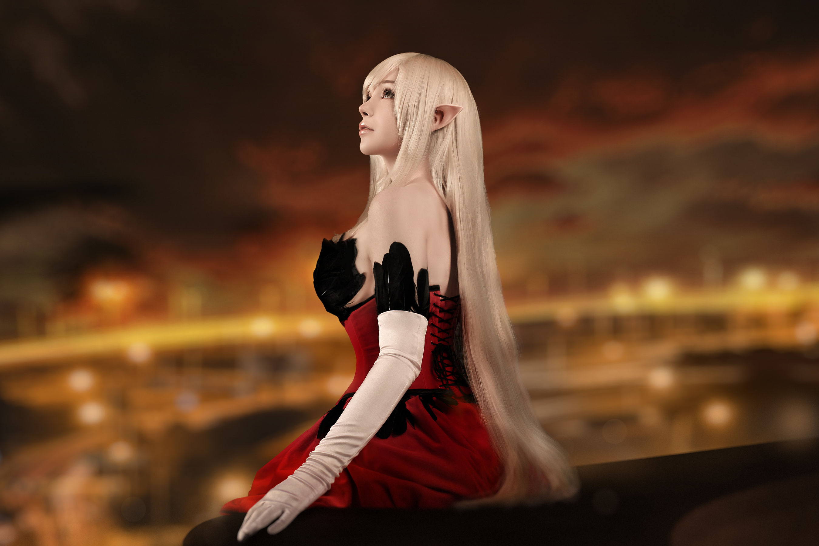 国外美女SayaTheFox – 忍野忍 [10P]