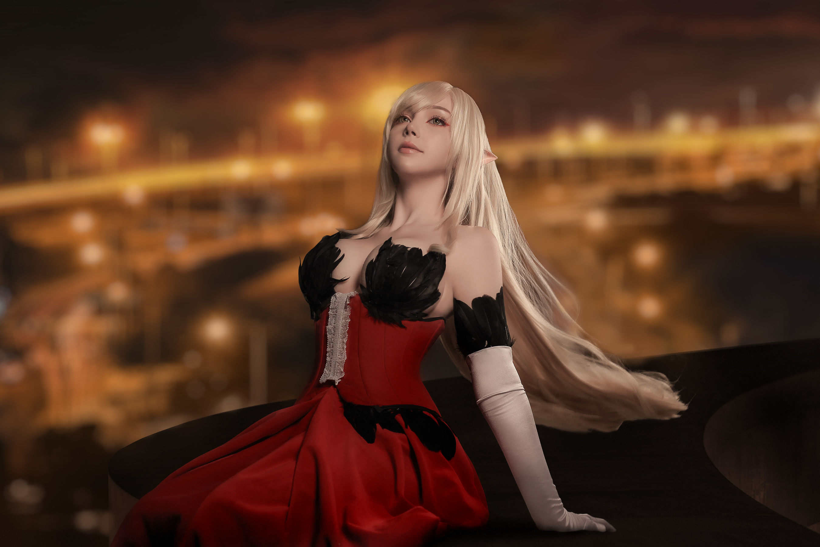 国外美女SayaTheFox – 忍野忍 [10P]