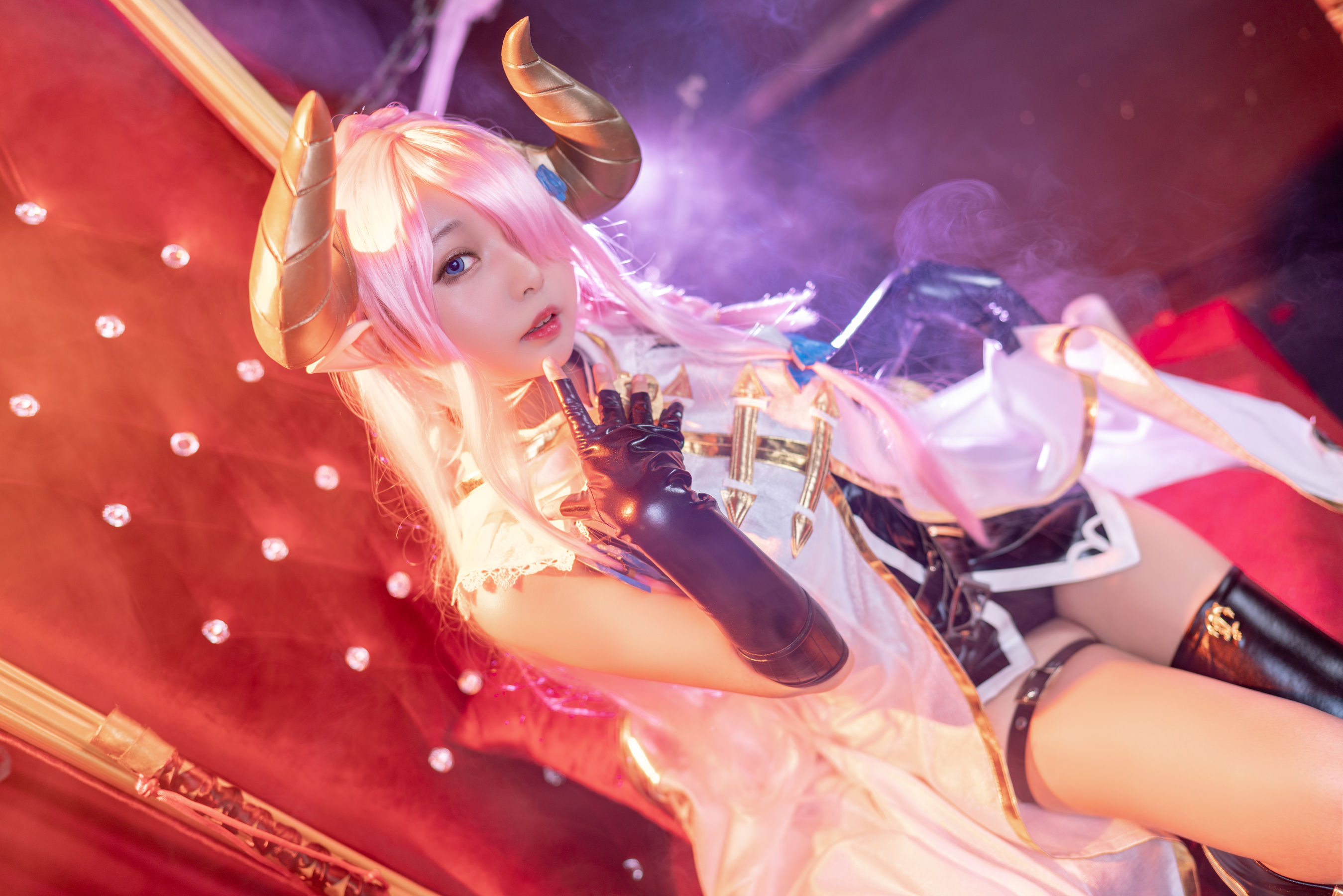 [Cosplay写真] 大眼萌妹黑猫猫OvO – 娜露梅亚 [37P]