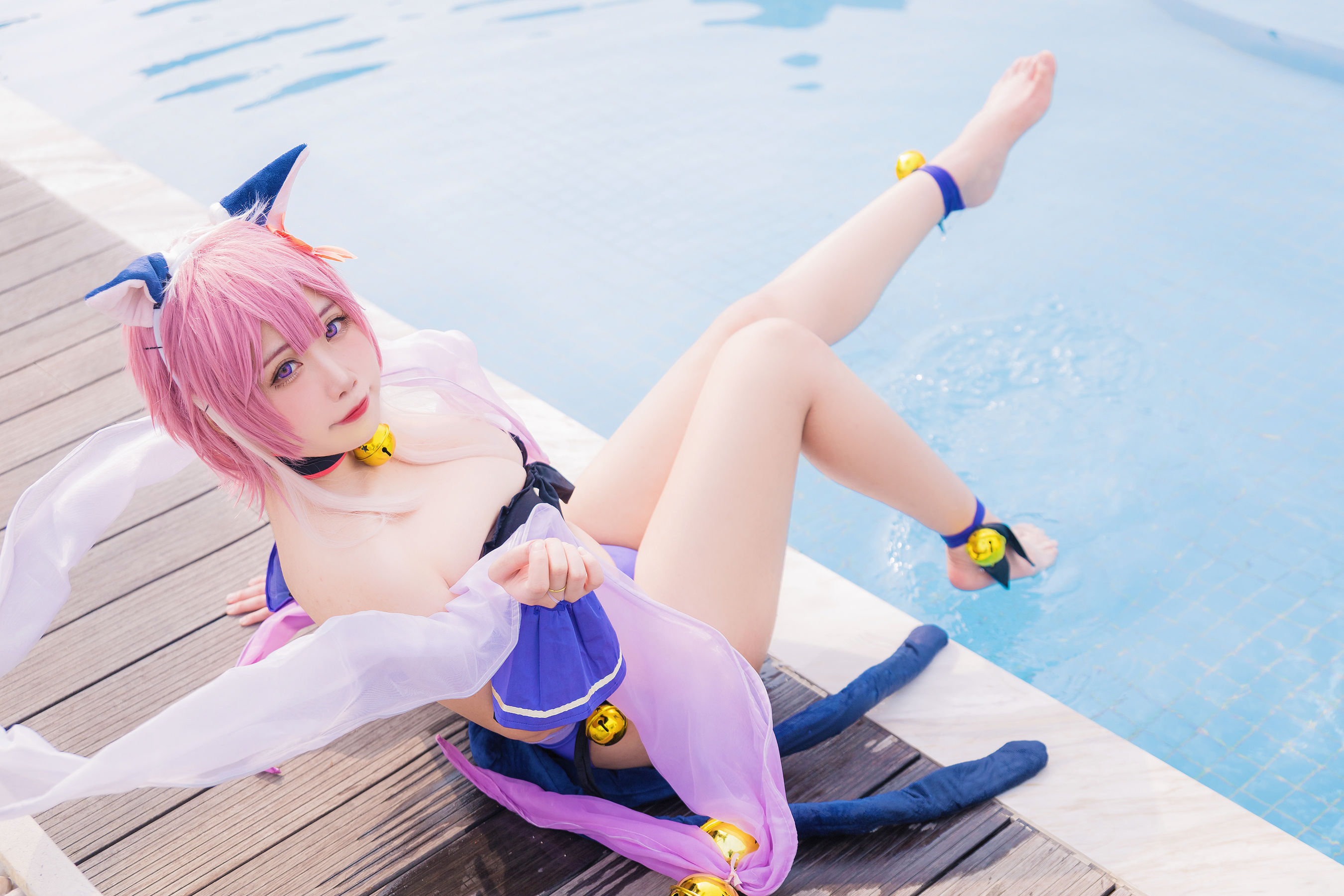 贞子蜜桃 – 九月舰长 宮坂珠希泳装 [30P]