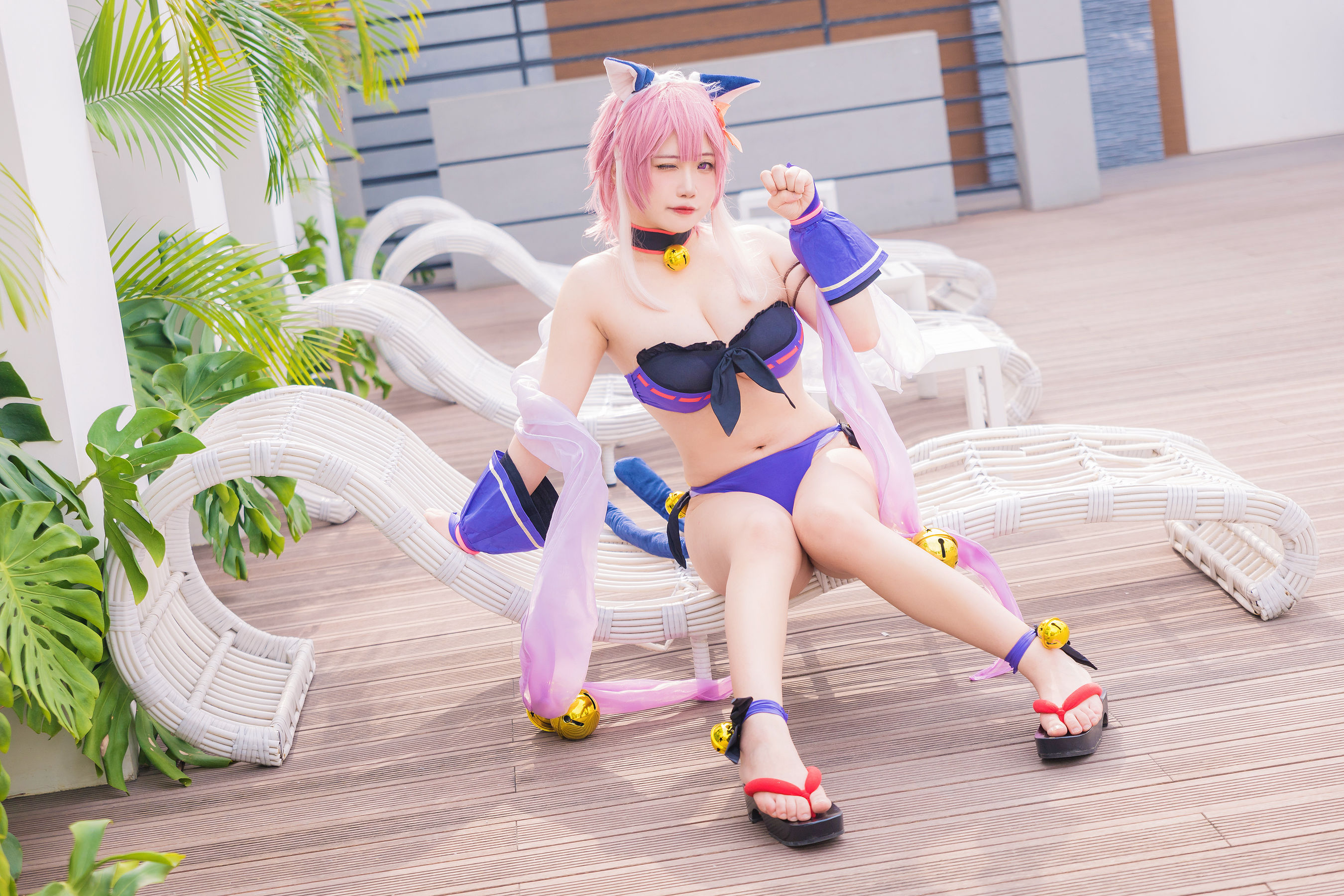 贞子蜜桃 – 九月舰长 宮坂珠希泳装 [30P]