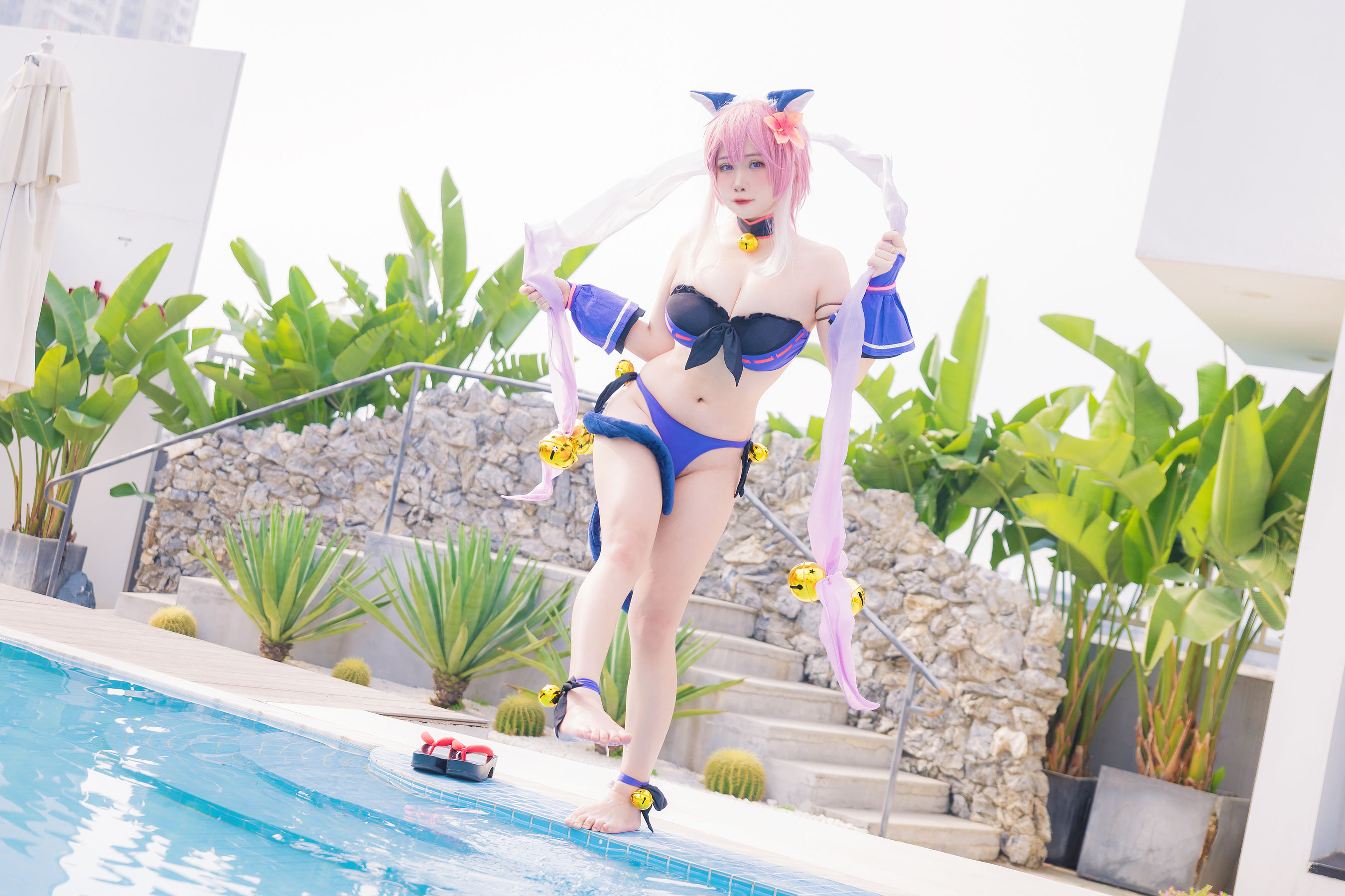 贞子蜜桃 – 九月舰长 宮坂珠希泳装 [30P]