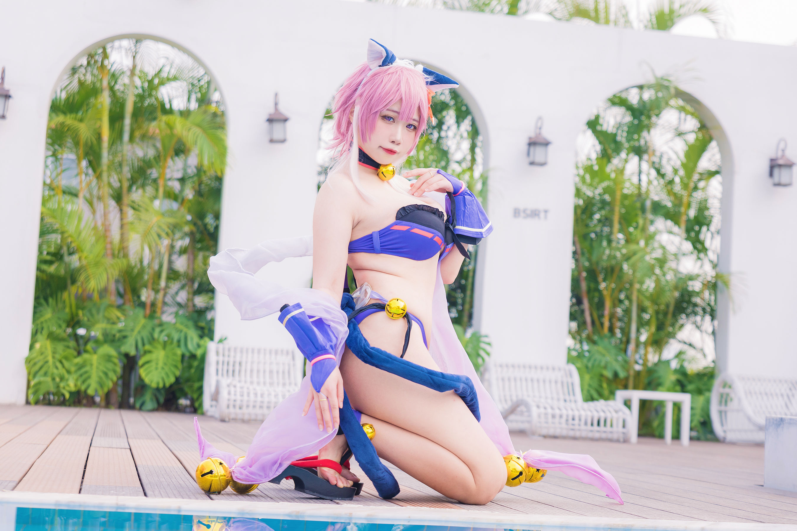 贞子蜜桃 – 九月舰长 宮坂珠希泳装 [30P]