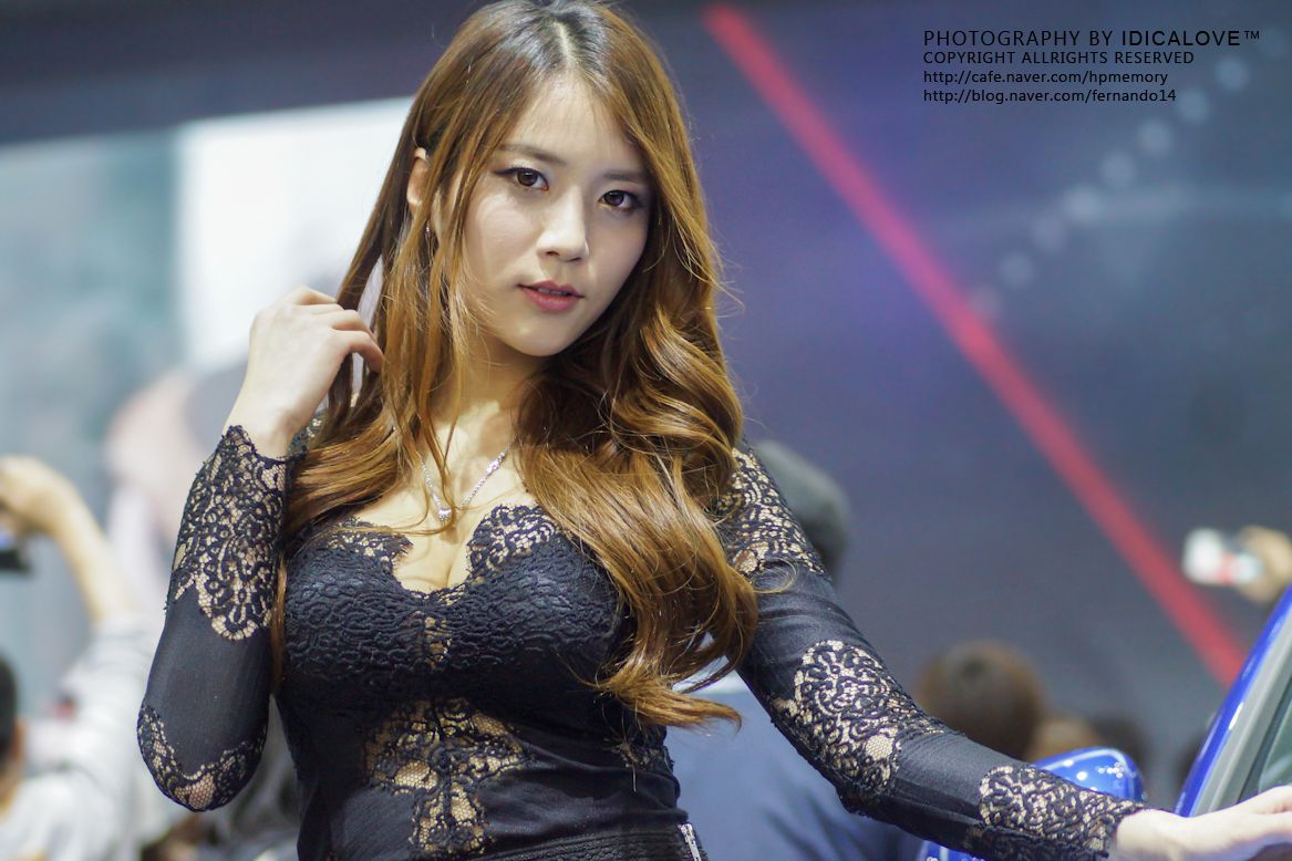 韩国车模车贞儿(@@@)《车展图片蕾丝系列》合辑 [32P]