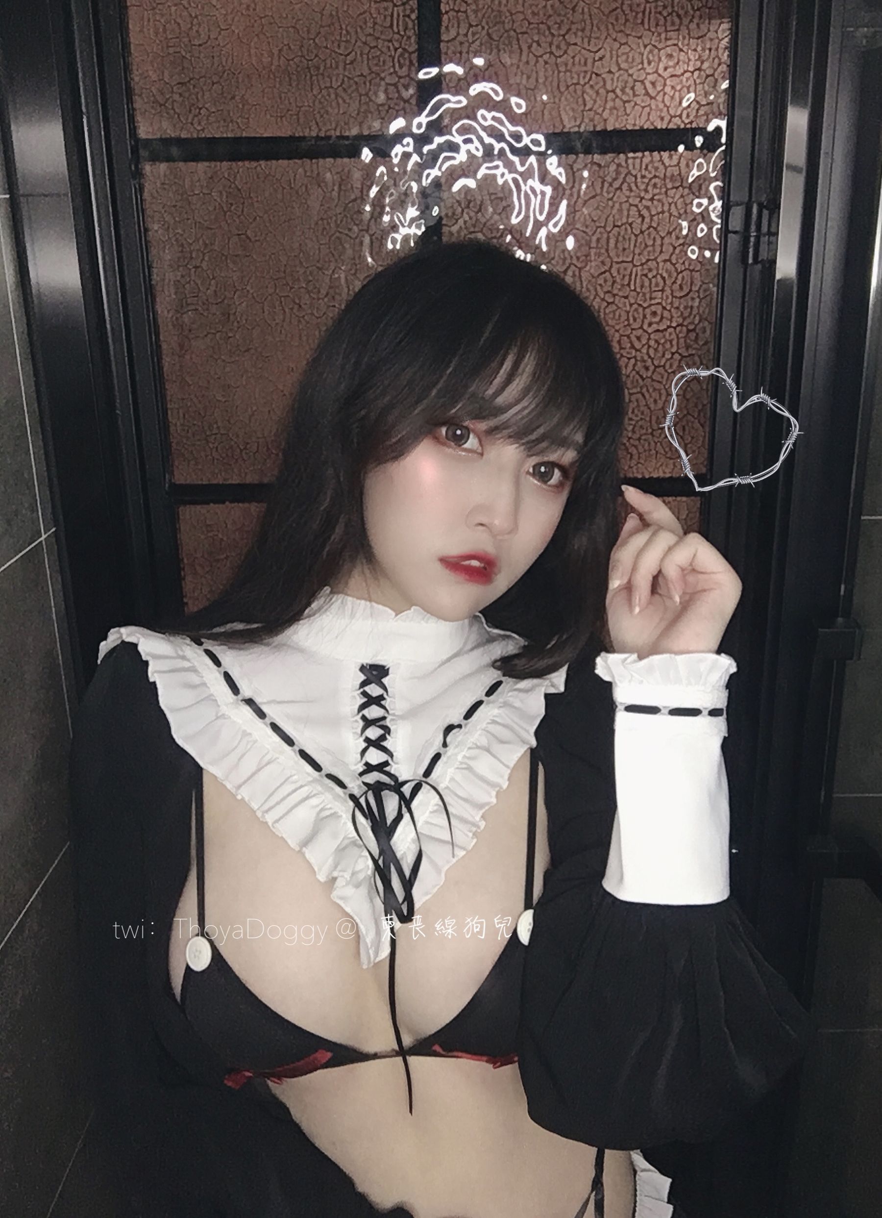 奇行家狗崽(棕桠阿狗崽) – 机械修女 [9P]