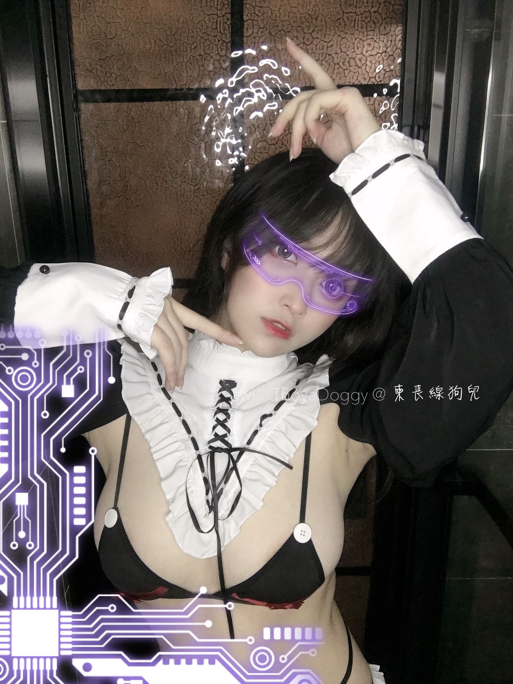 奇行家狗崽(棕桠阿狗崽) – 机械修女 [9P]