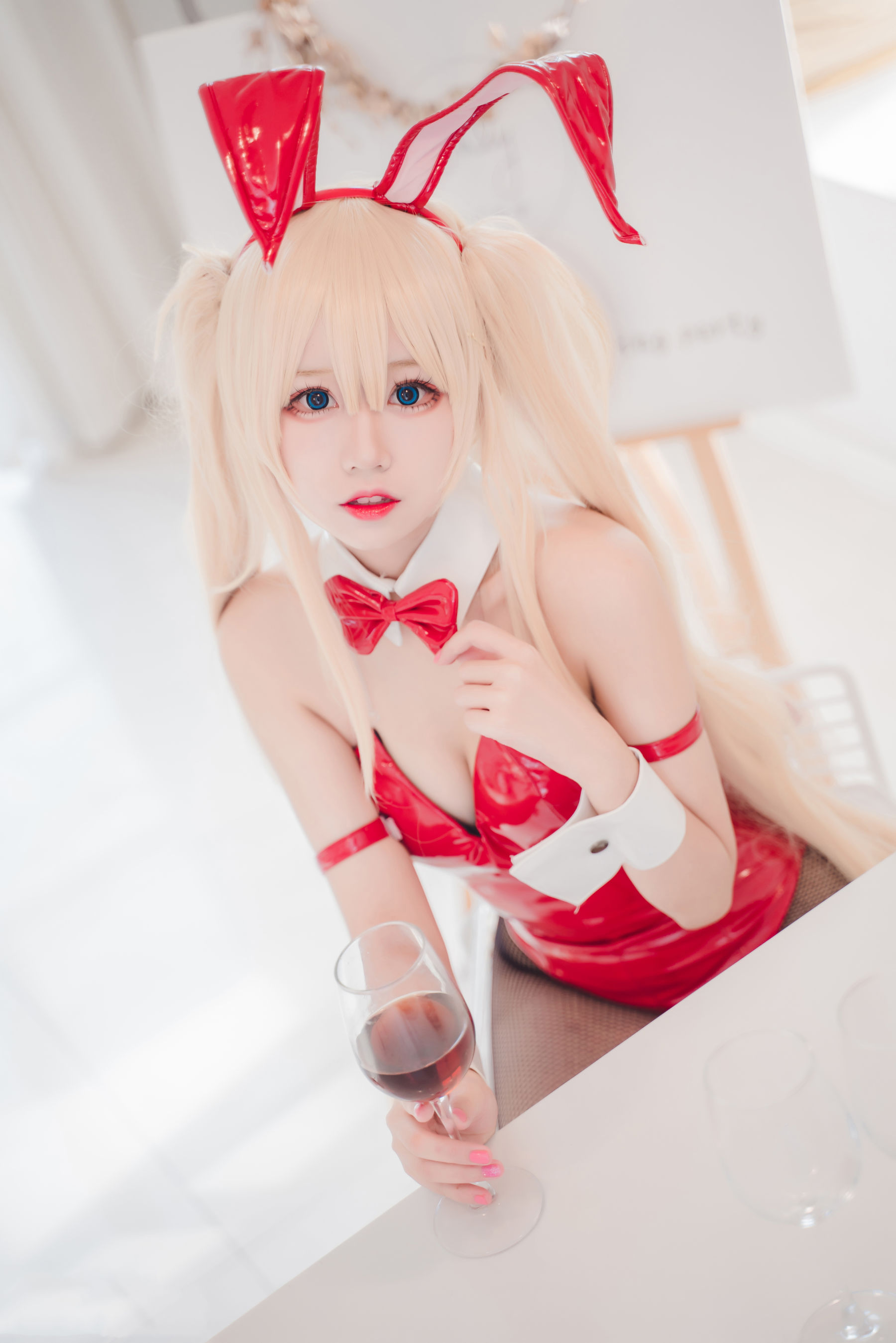 [Cosplay写真] 猫君君MaoJun – 英梨梨兔女郎 [40P]