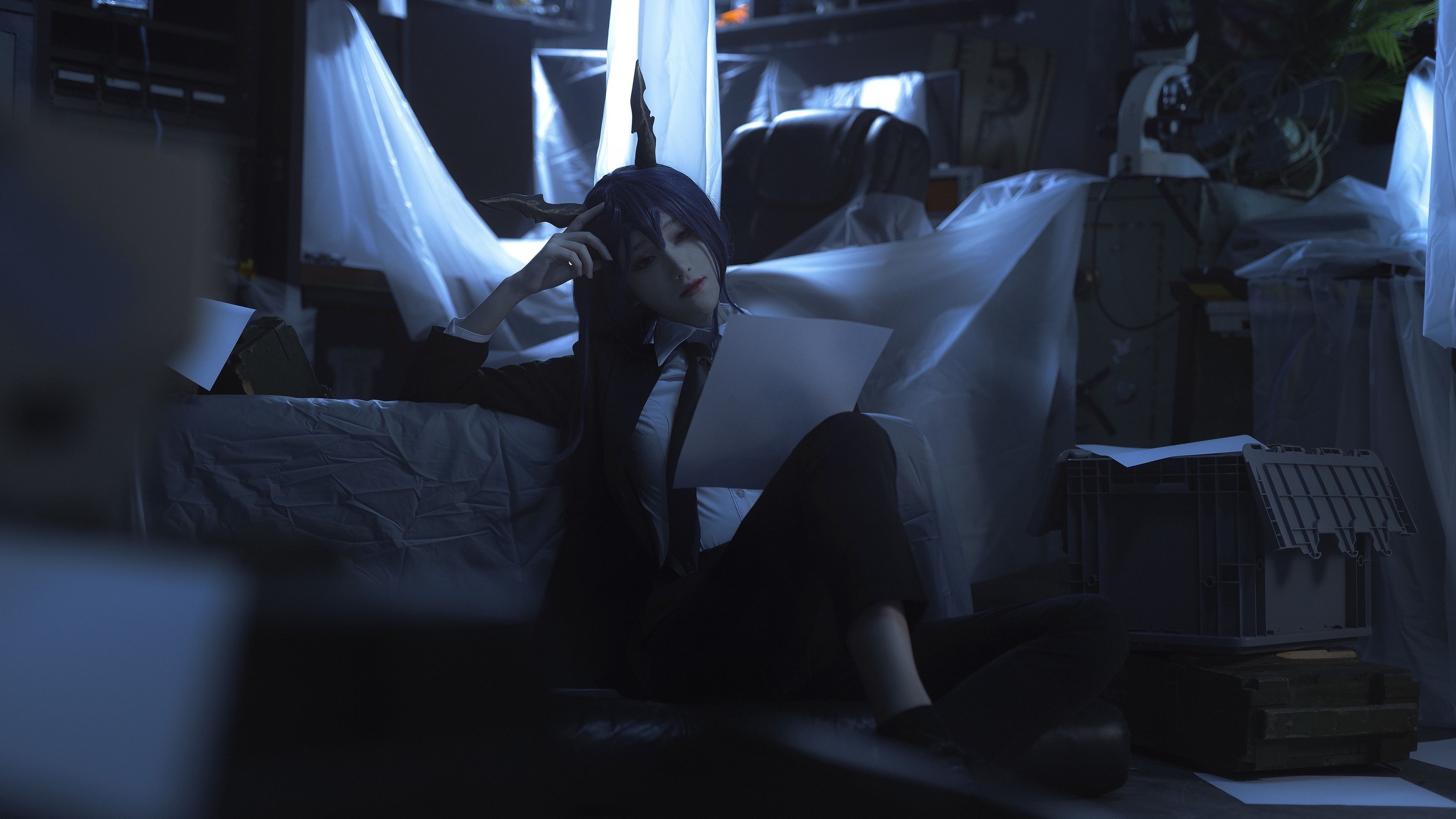 动漫博主南桃Momoko – 陈sir [13P]