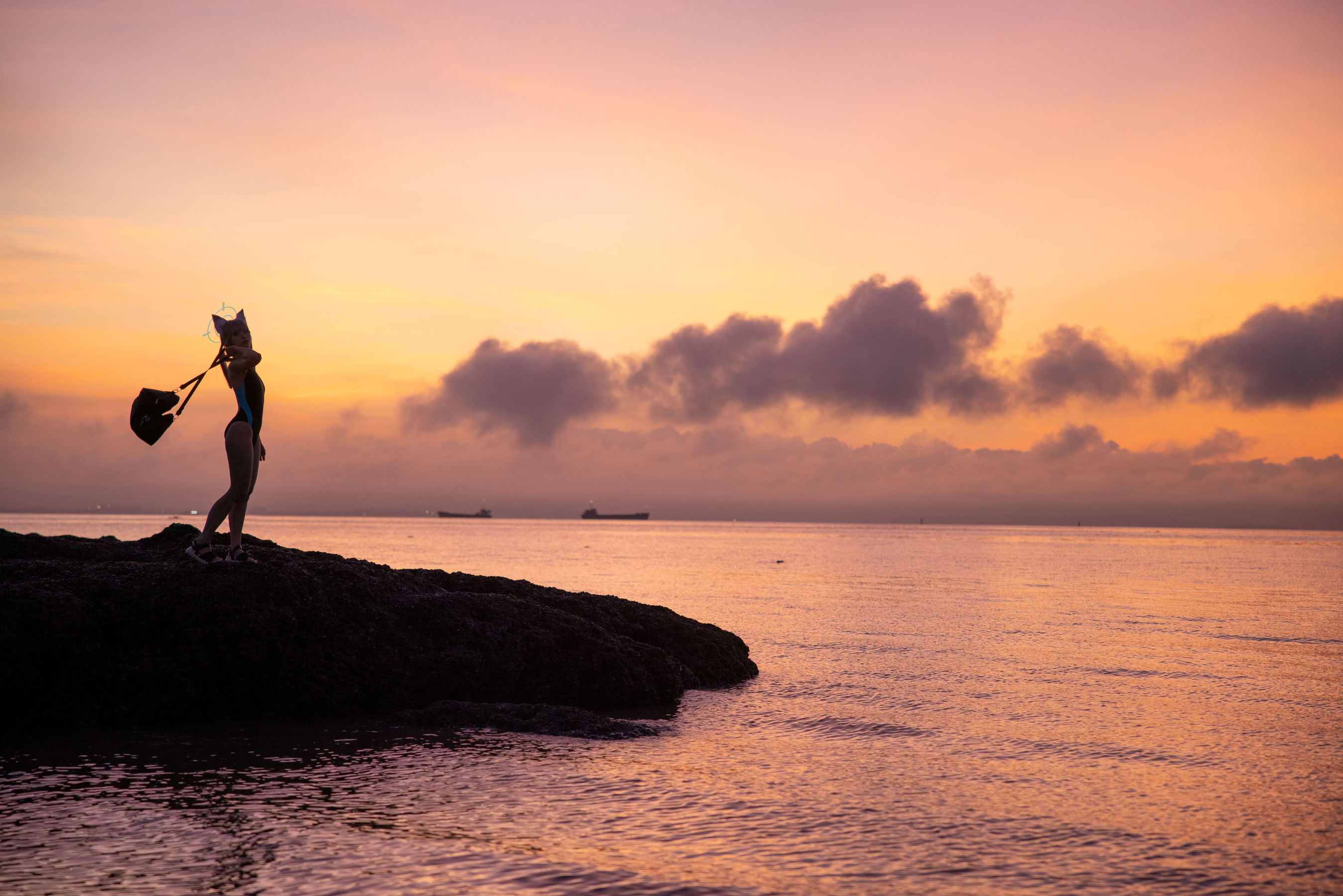 动漫博主G44不会受伤 – 碧蓝档案 砂狼白子泳装 [26P]