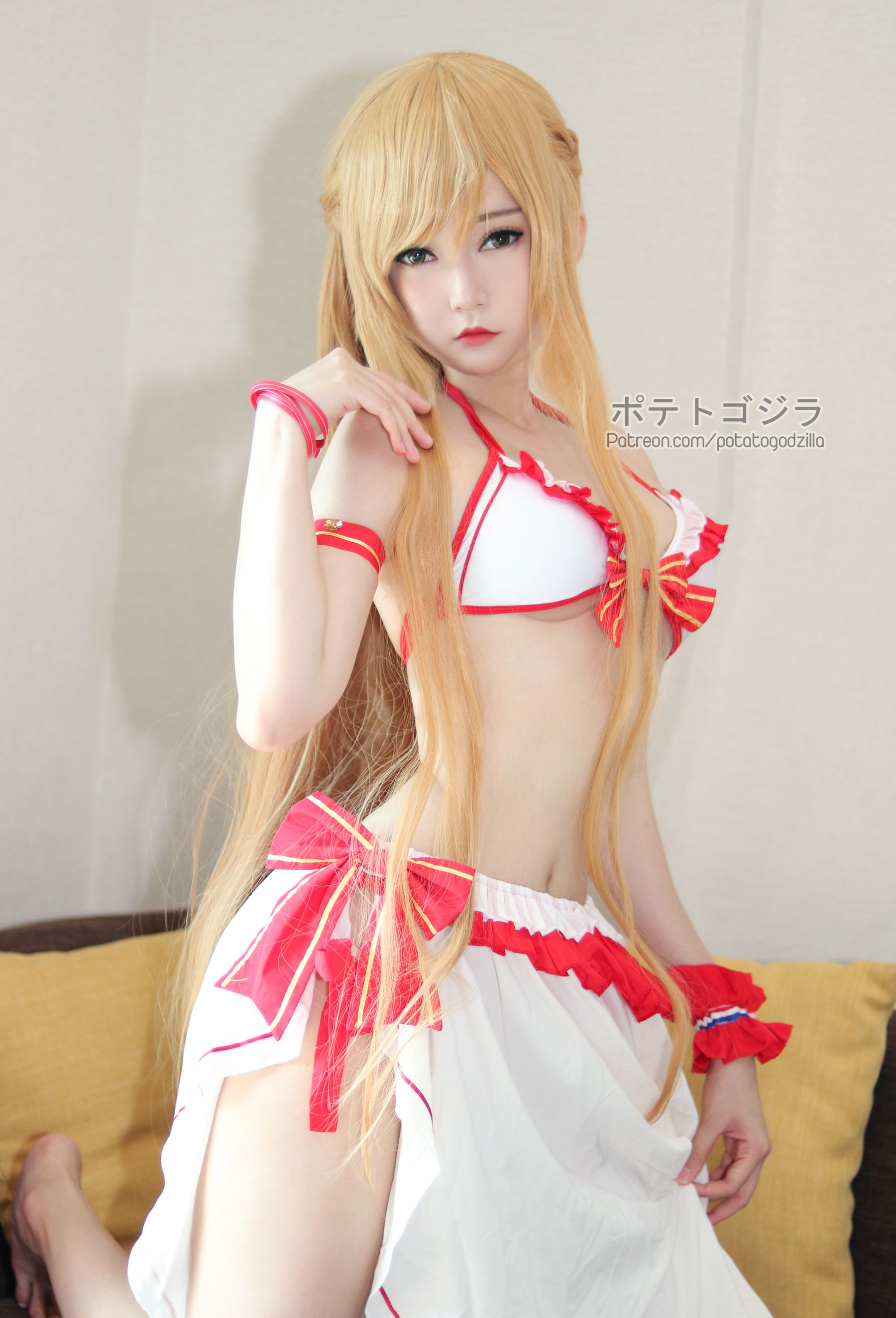 Coser小姐姐Potato Godzilla – Asuna [24P]