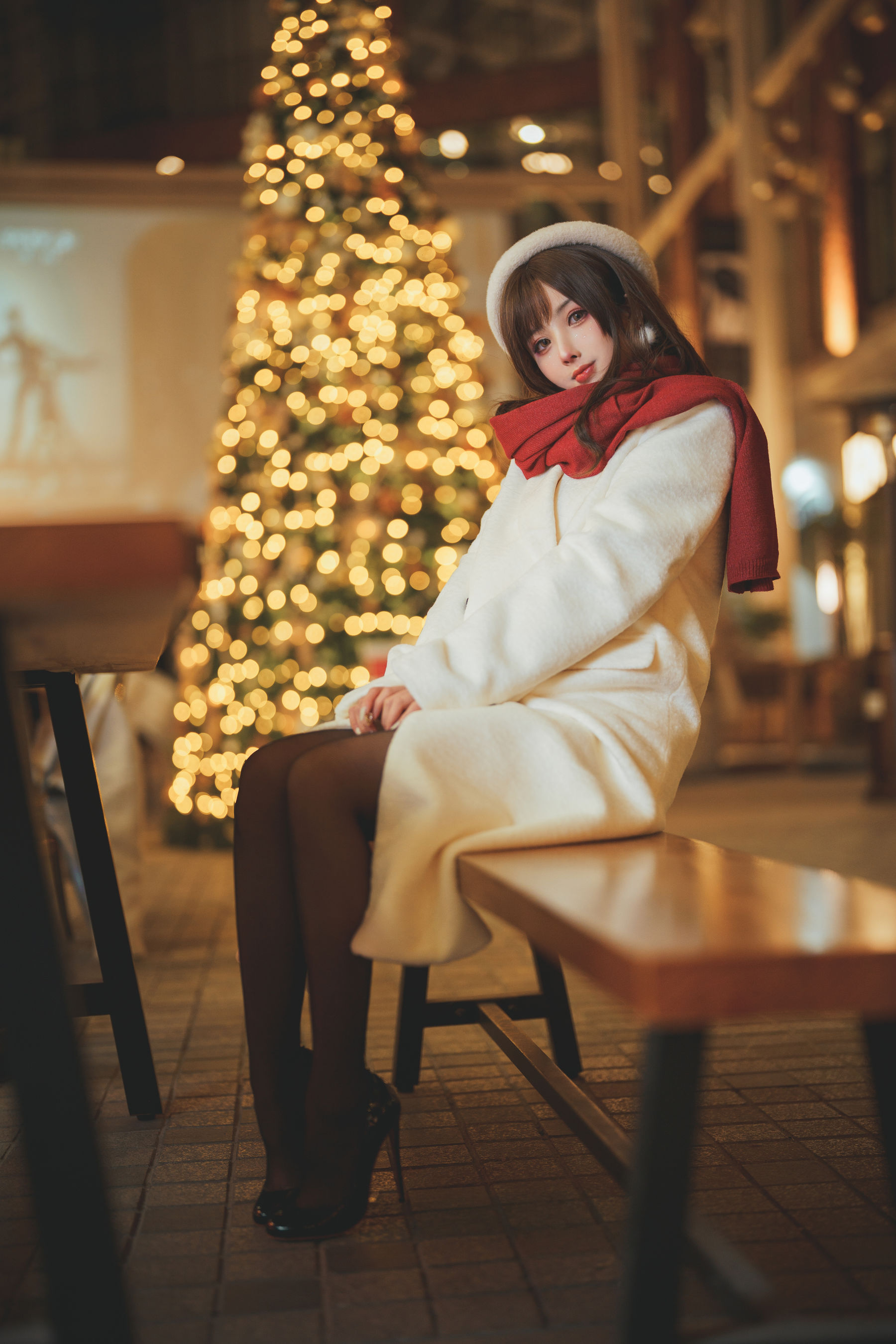 COS福利rioko凉凉子(肉扣热热子) – 圣诞麋鹿套装 [50P]