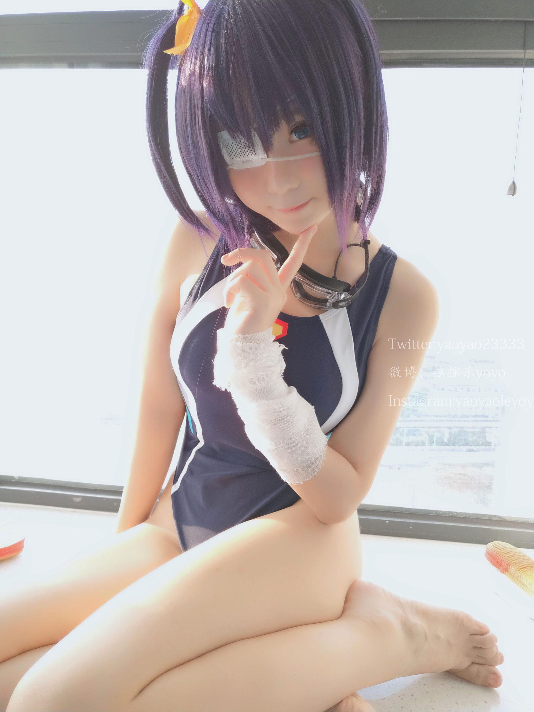 萌妹子Coser摇摇乐yoyo 六花 [112P]