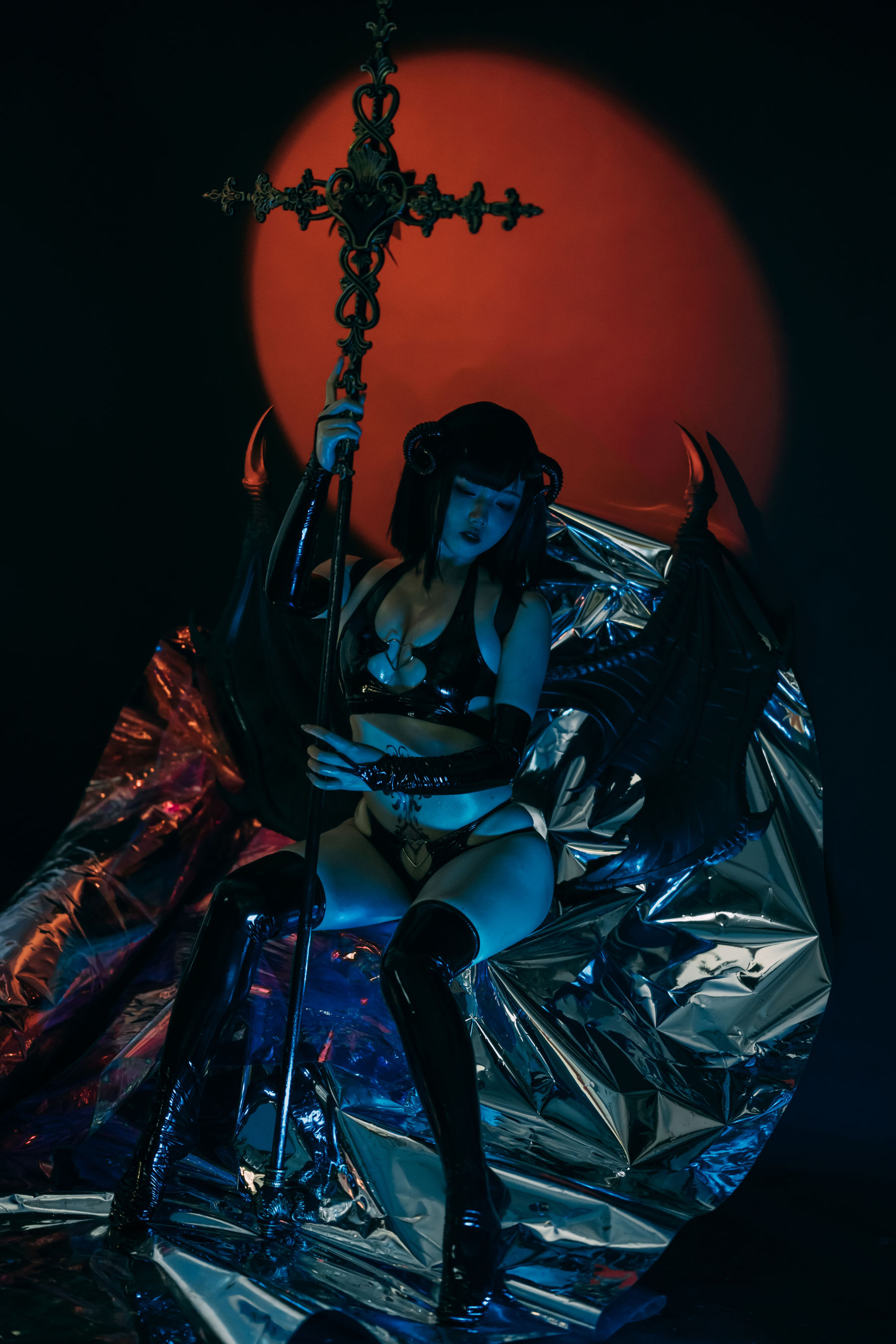 七月喵子 – 小恶魔 [28P]