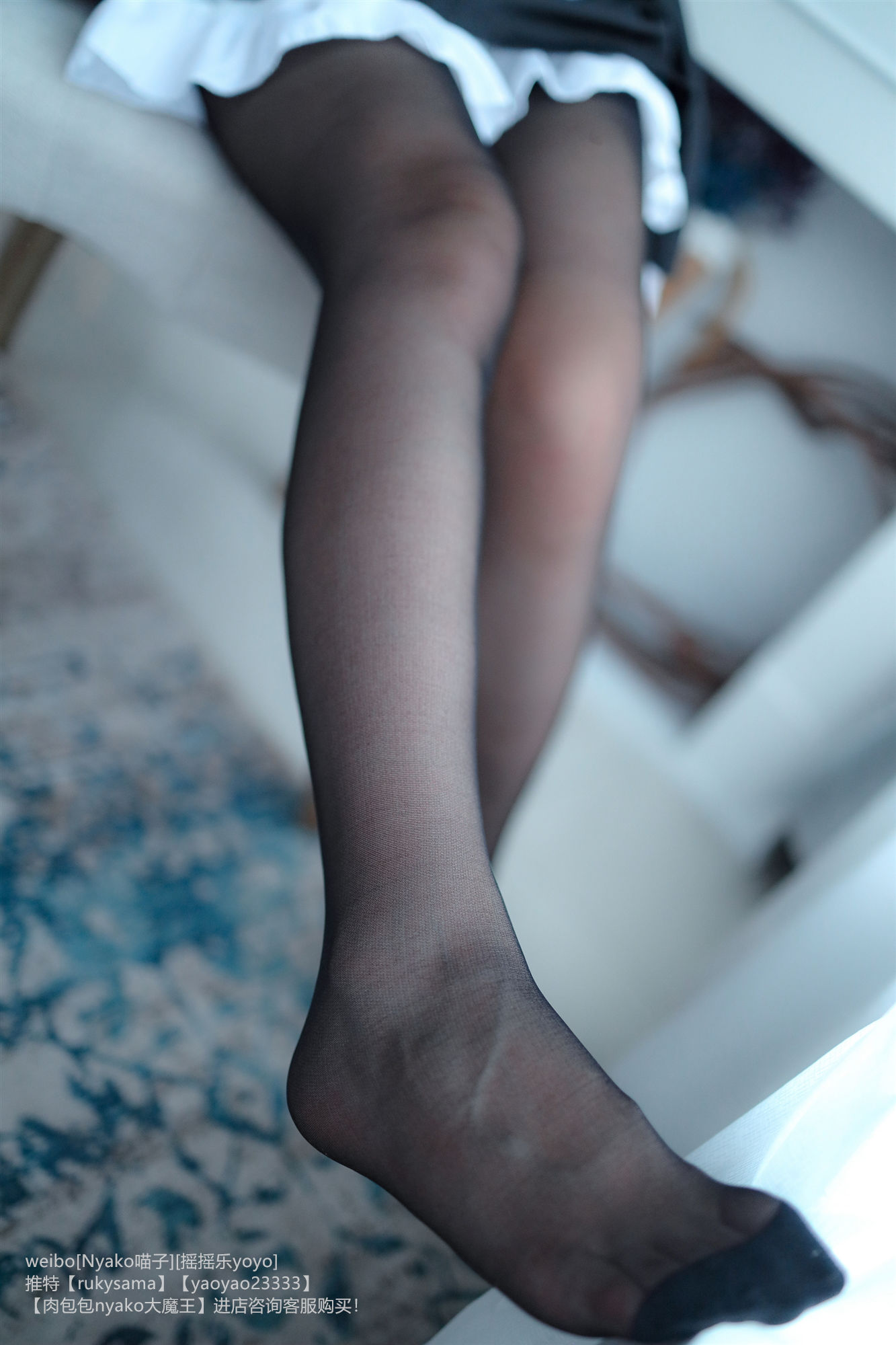 [萝莉COS] 摇摇乐yoyo&Nyako喵子 – 诱人女仆 [130P] 插图10