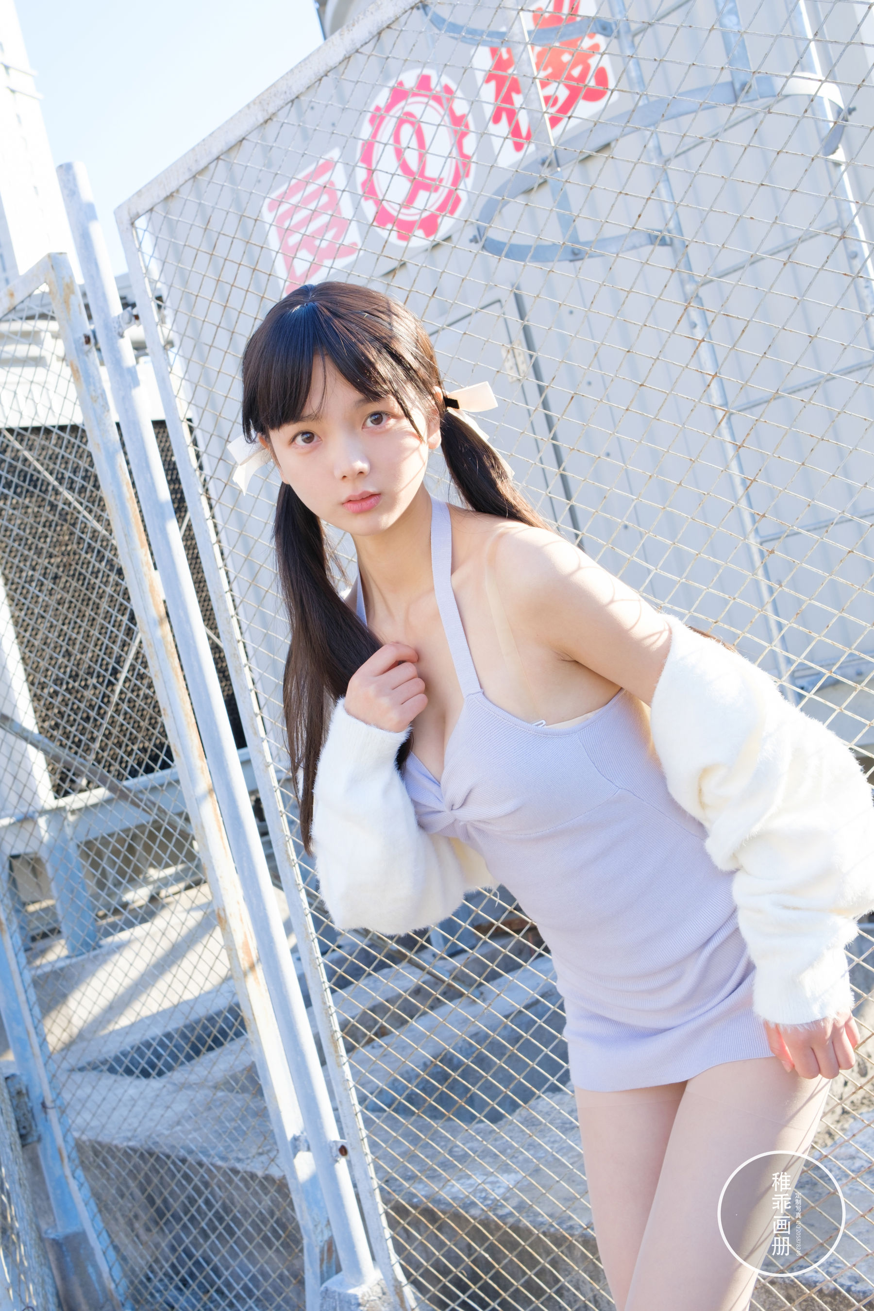 柴系小乖(稚乖画册) – 夜夜 天台停车场肉丝 Lolita [83P]