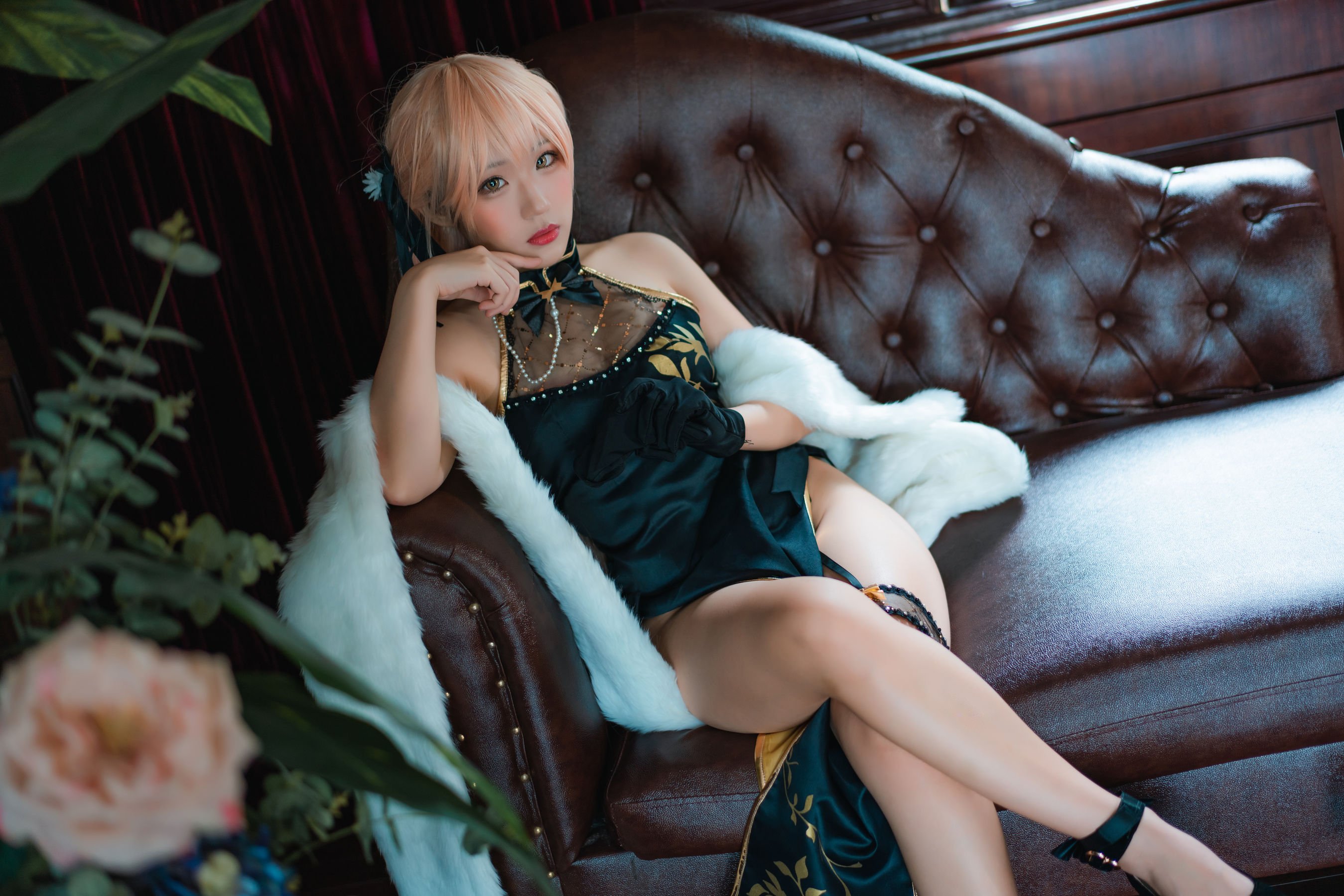 动漫博主Mime弥美 – 少女前线 OTS-14 紫雨心 [21P]