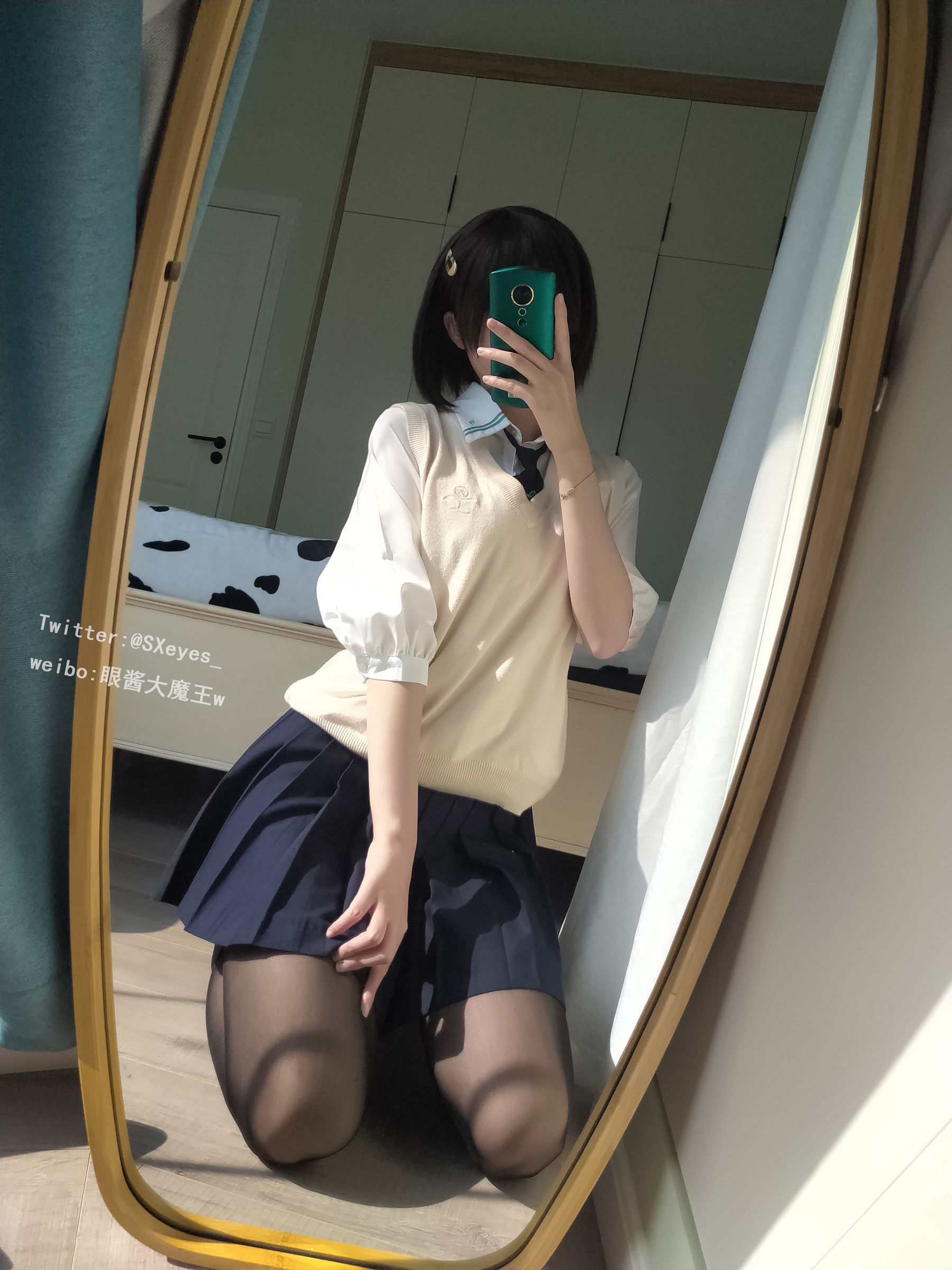 萌妹子眼酱大魔王w – 小学妹 [31P]