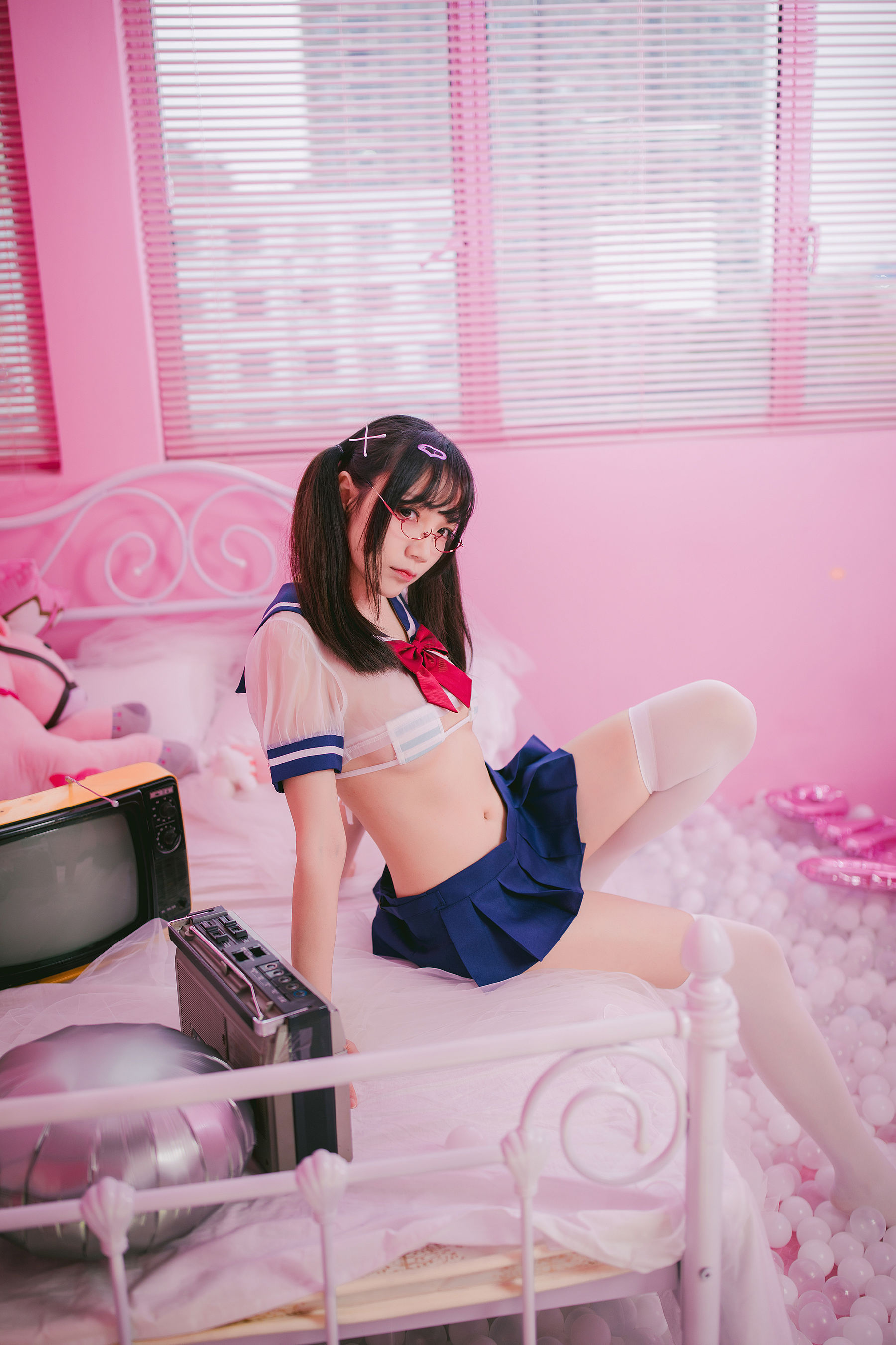 萝莉福利真央Mao – JK [18P]