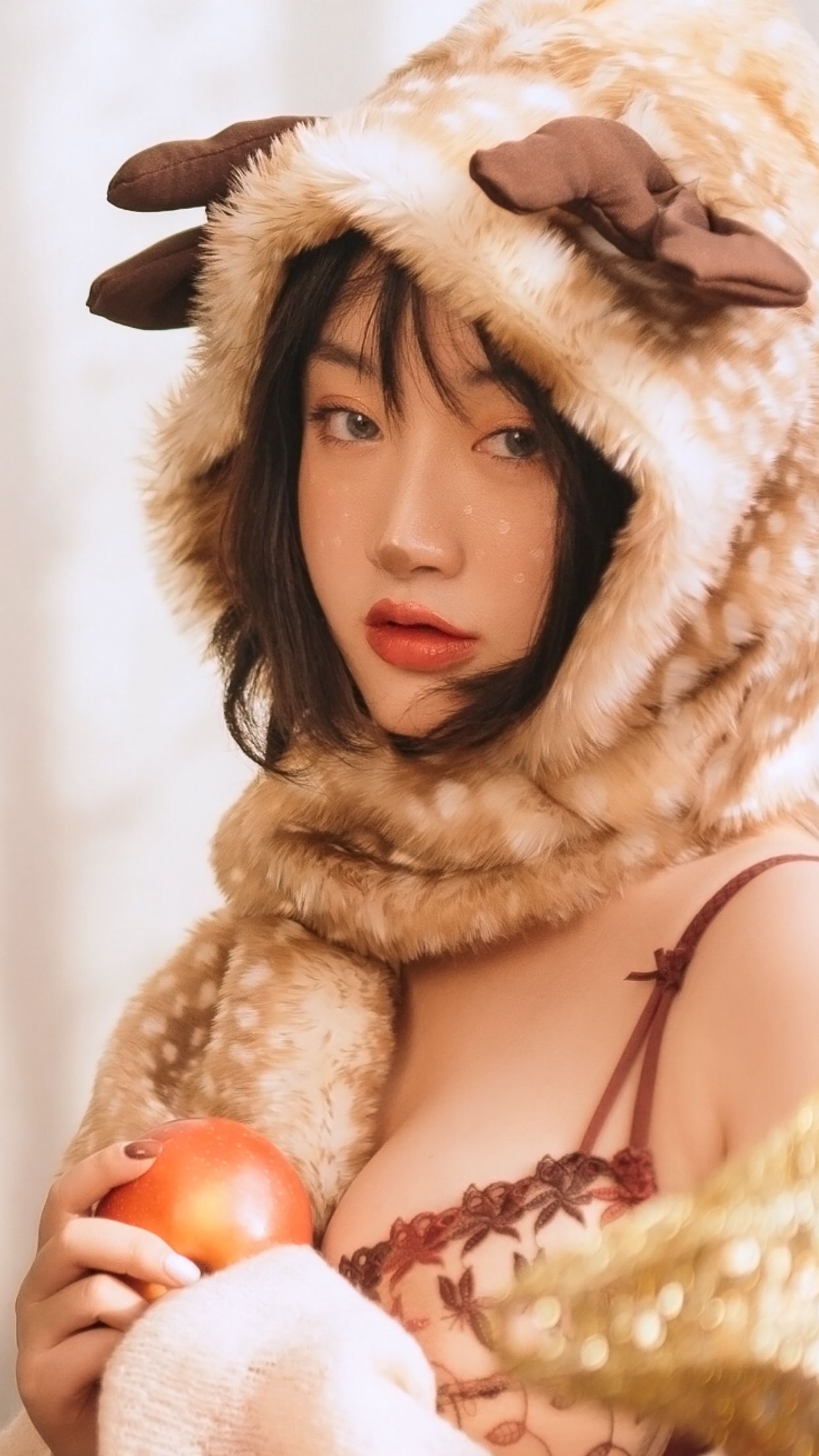 模特野百合 – 圣诞 [34P]