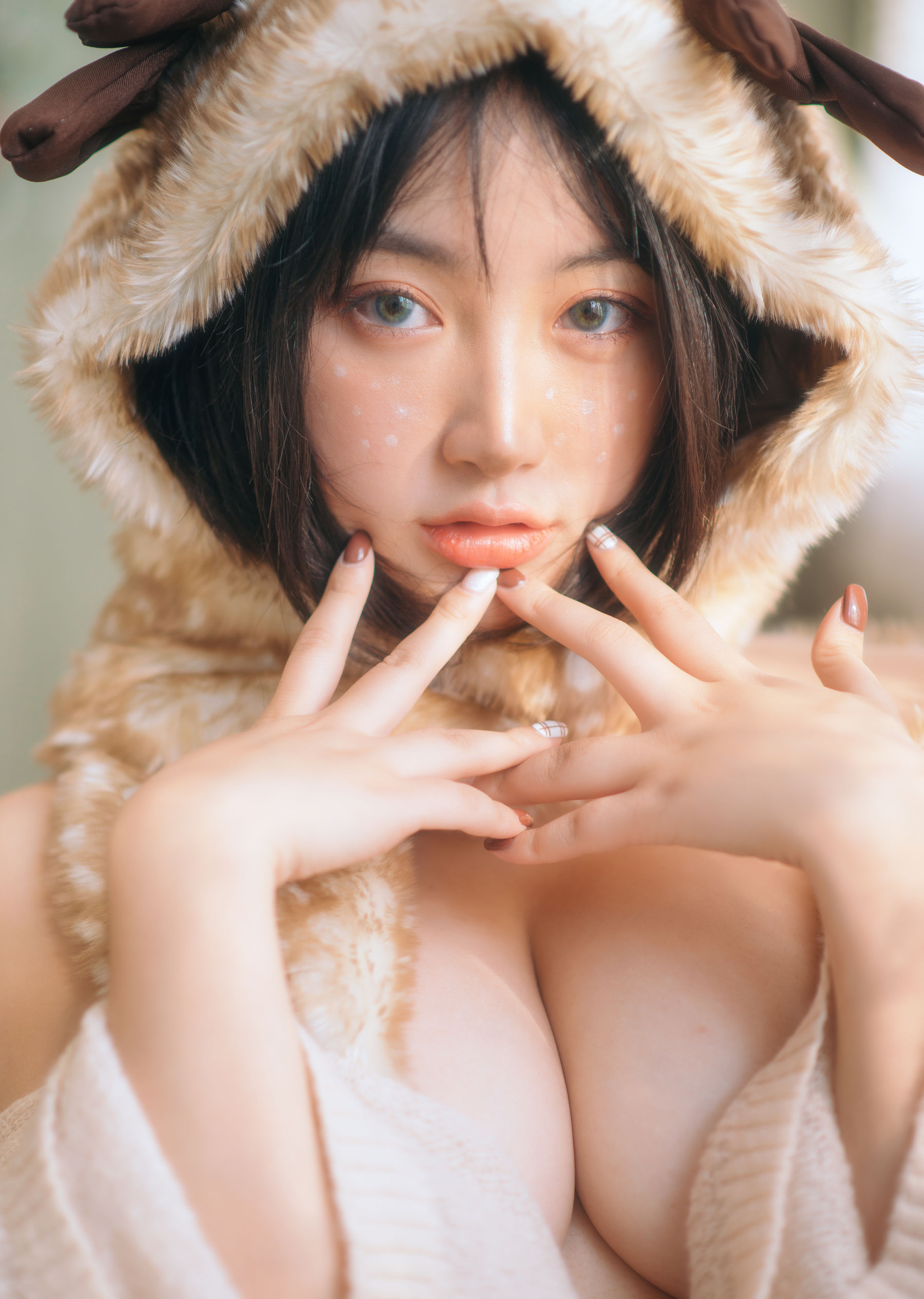 模特野百合 – 圣诞 [34P]