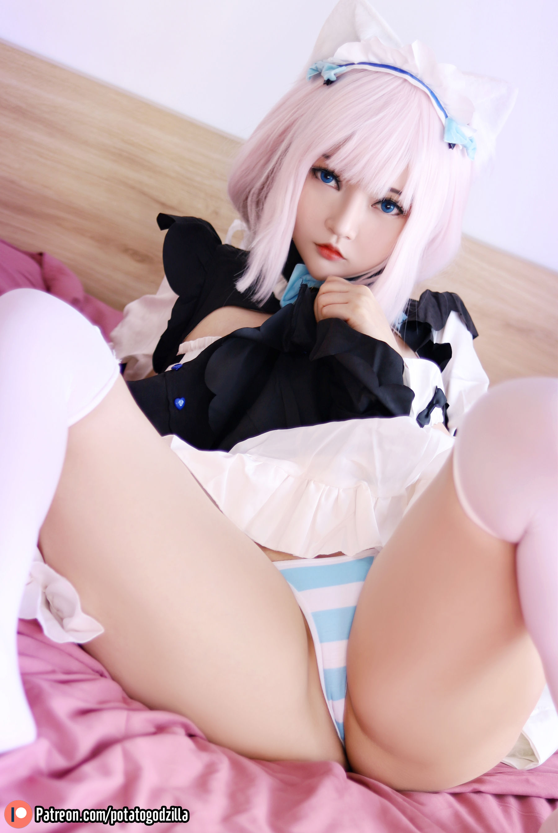 Coser小姐姐Potato Godzilla – Vanilla [32P]