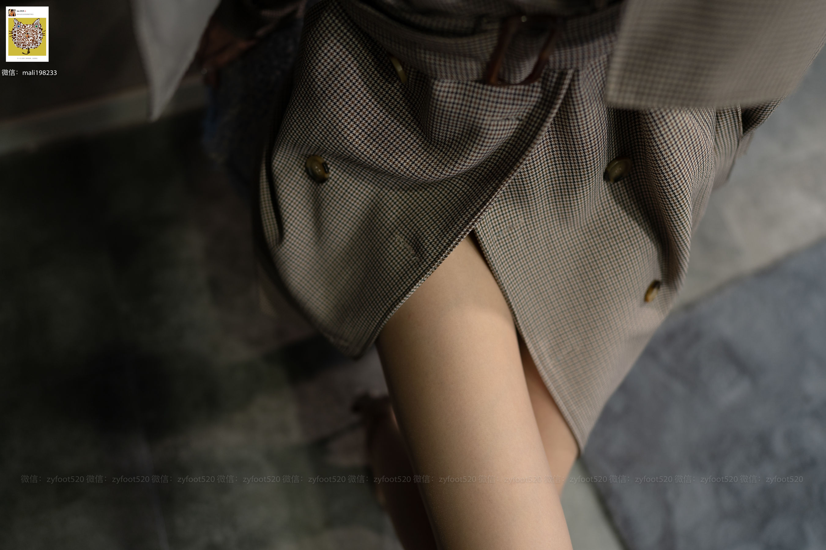 [ISS尤好物系列] 诗微 收腰风衣 [71P]