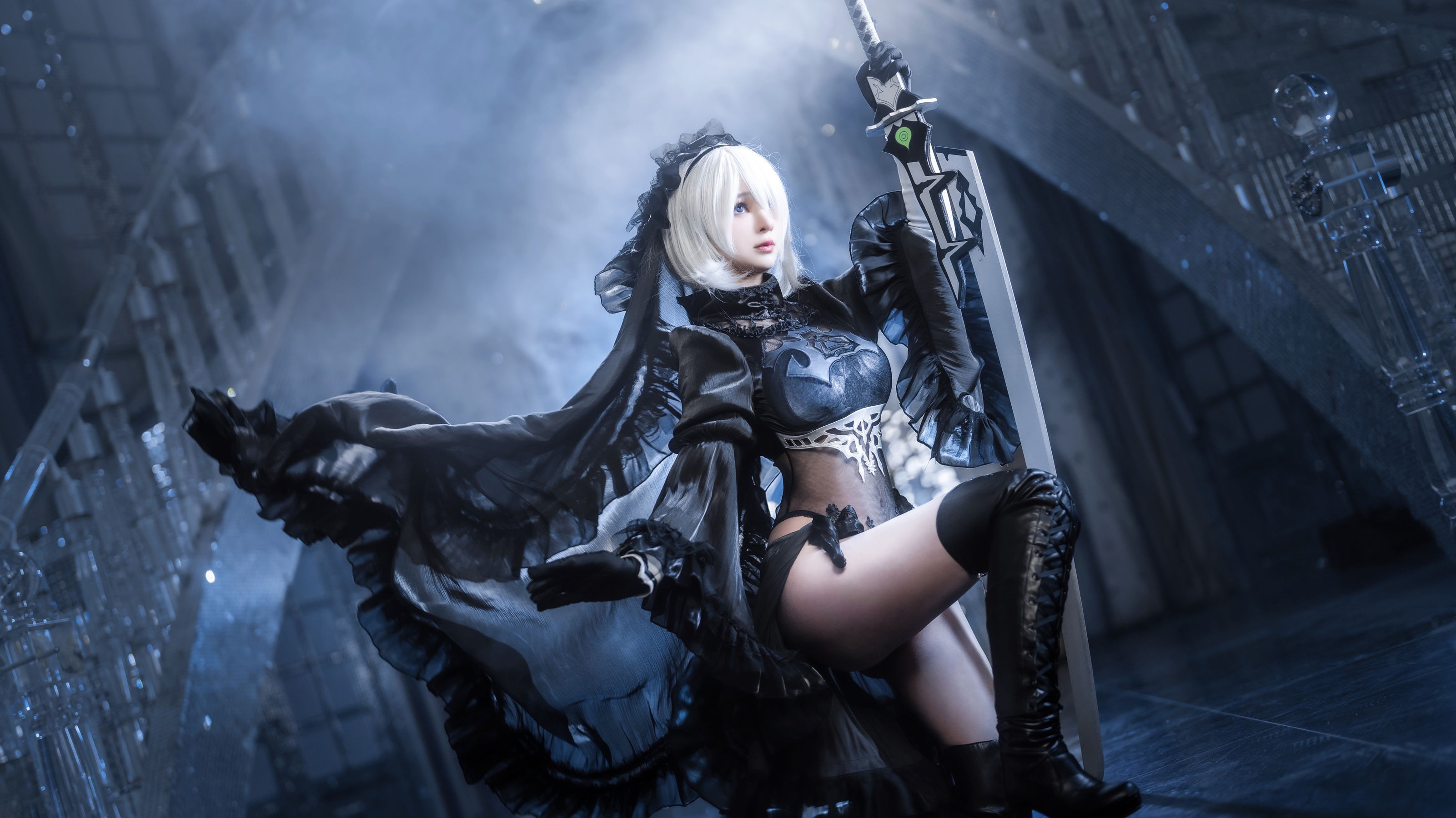 动漫博主叉子宝宝 – 2B 尼尔机械纪元 [19P]