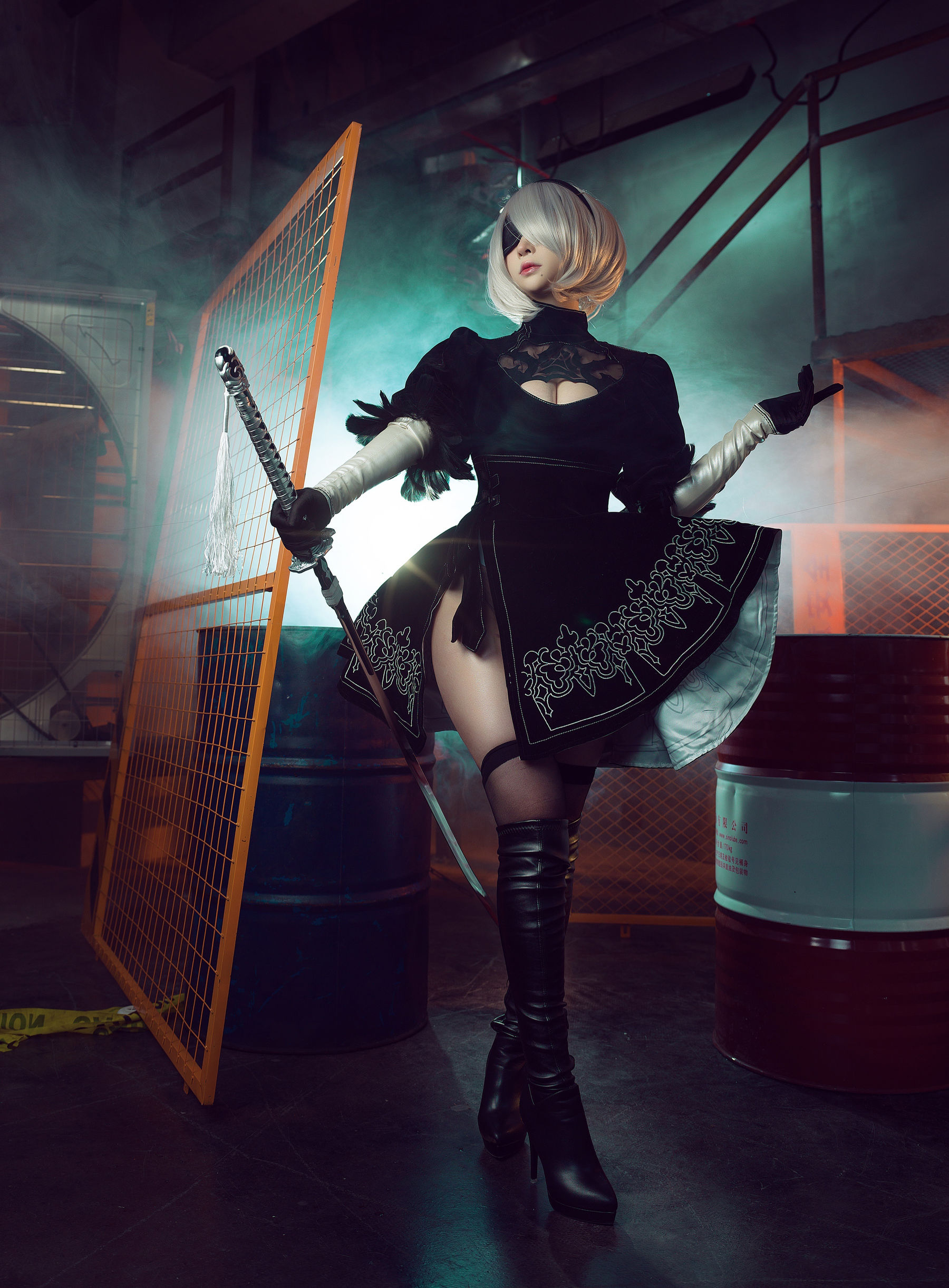 动漫博主叉子宝宝 – 2B 尼尔机械纪元 [19P]