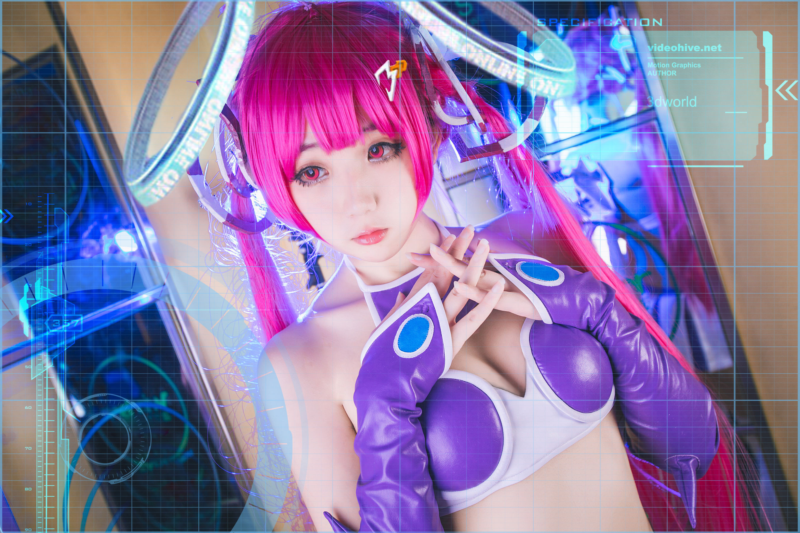 动漫博主浅野菌子 – 300英雄 300娘 [9P]