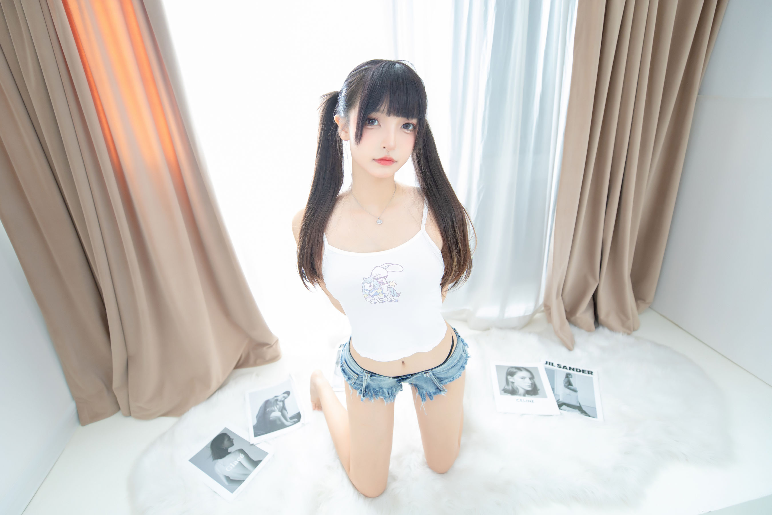 萝莉神楽板真冬 之牛仔兔兔 [75P]