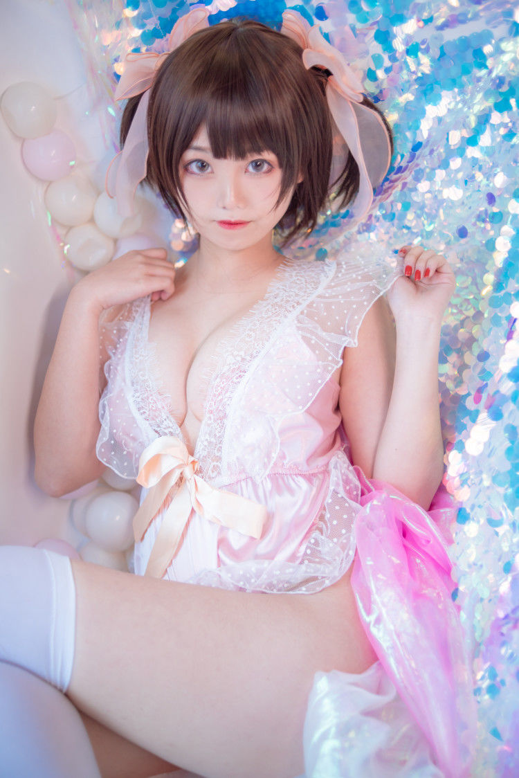 萌系小姐姐蜜汁猫裘 粉色私房 [14P]