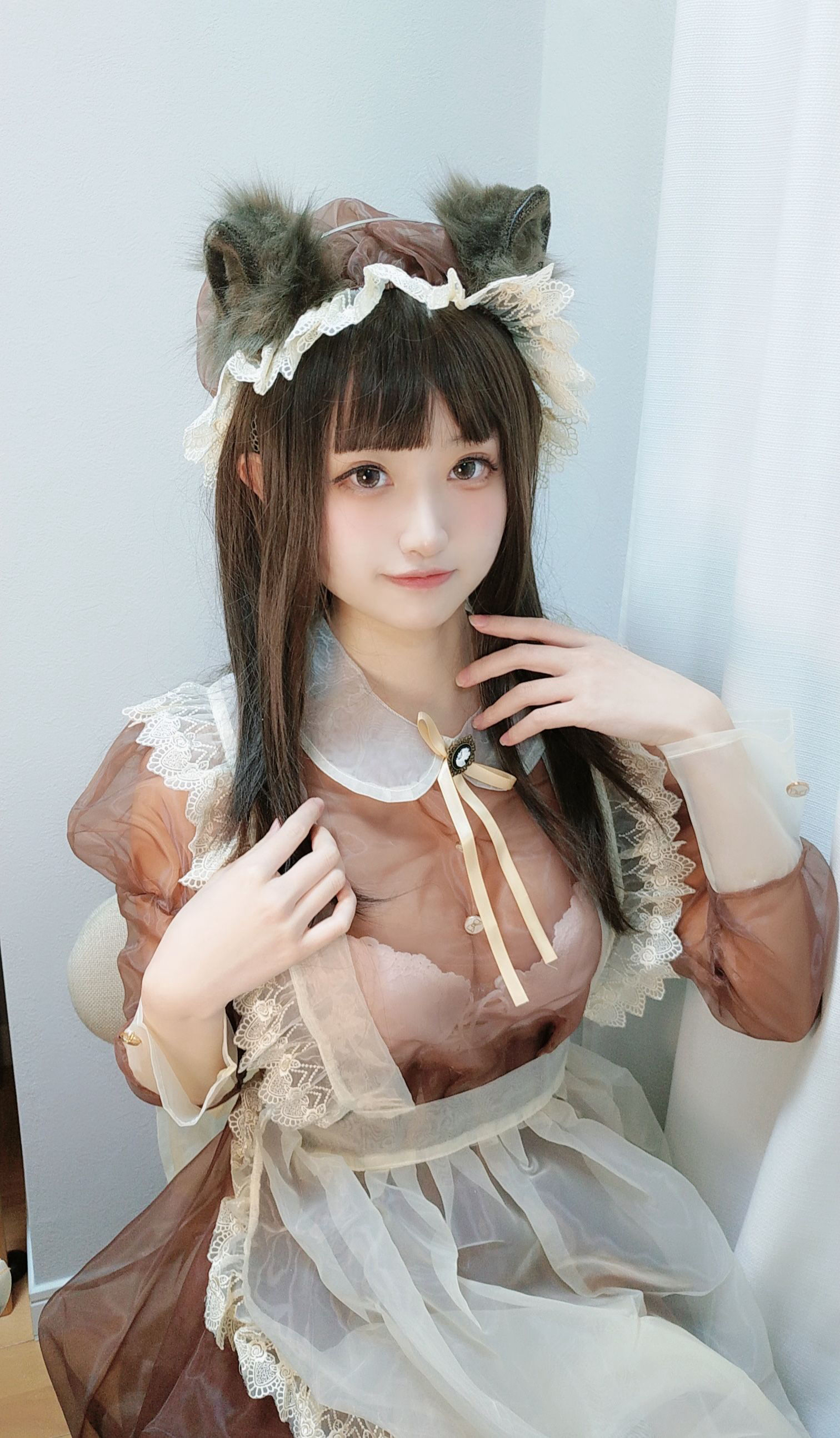 千阳(ちよ) – 长裙仆 [17P]