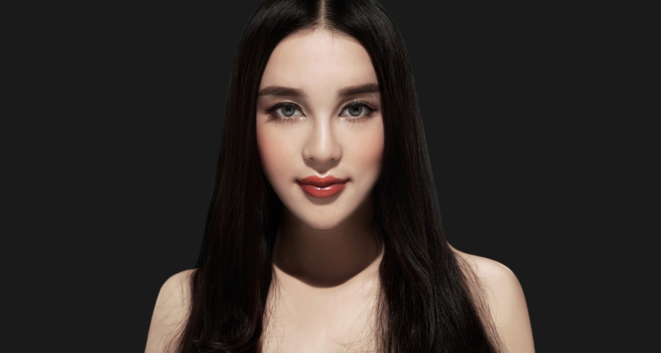 混血美女模特石一伊 棚拍图片 [45P]