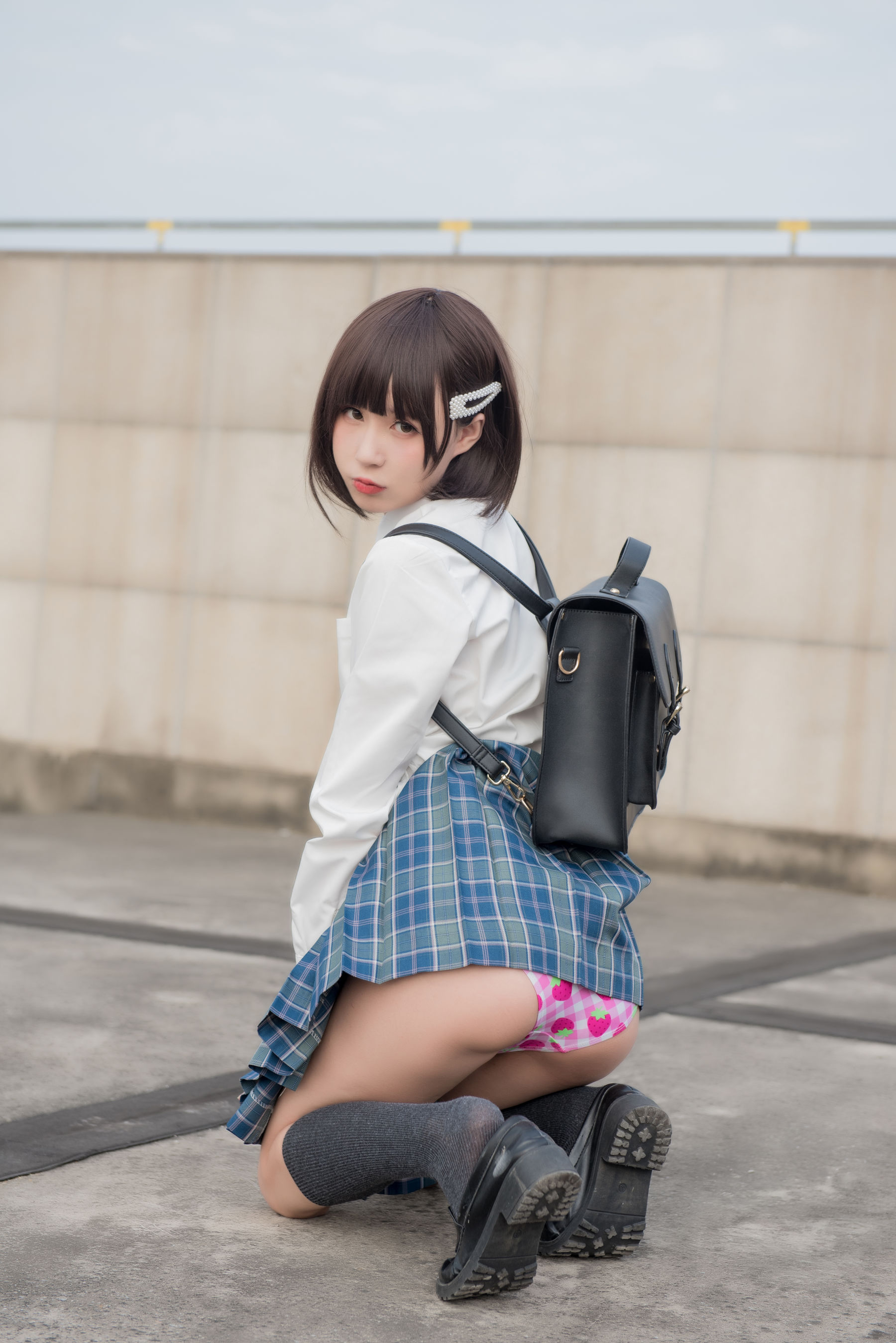 萌妹子南鸽 少女裙底 [22P]