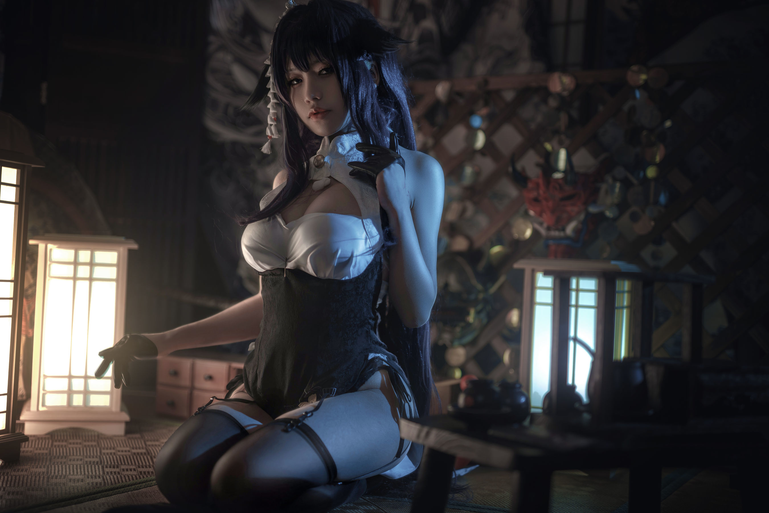 一笑芳香沁 – 吾妻旗袍 [25P]