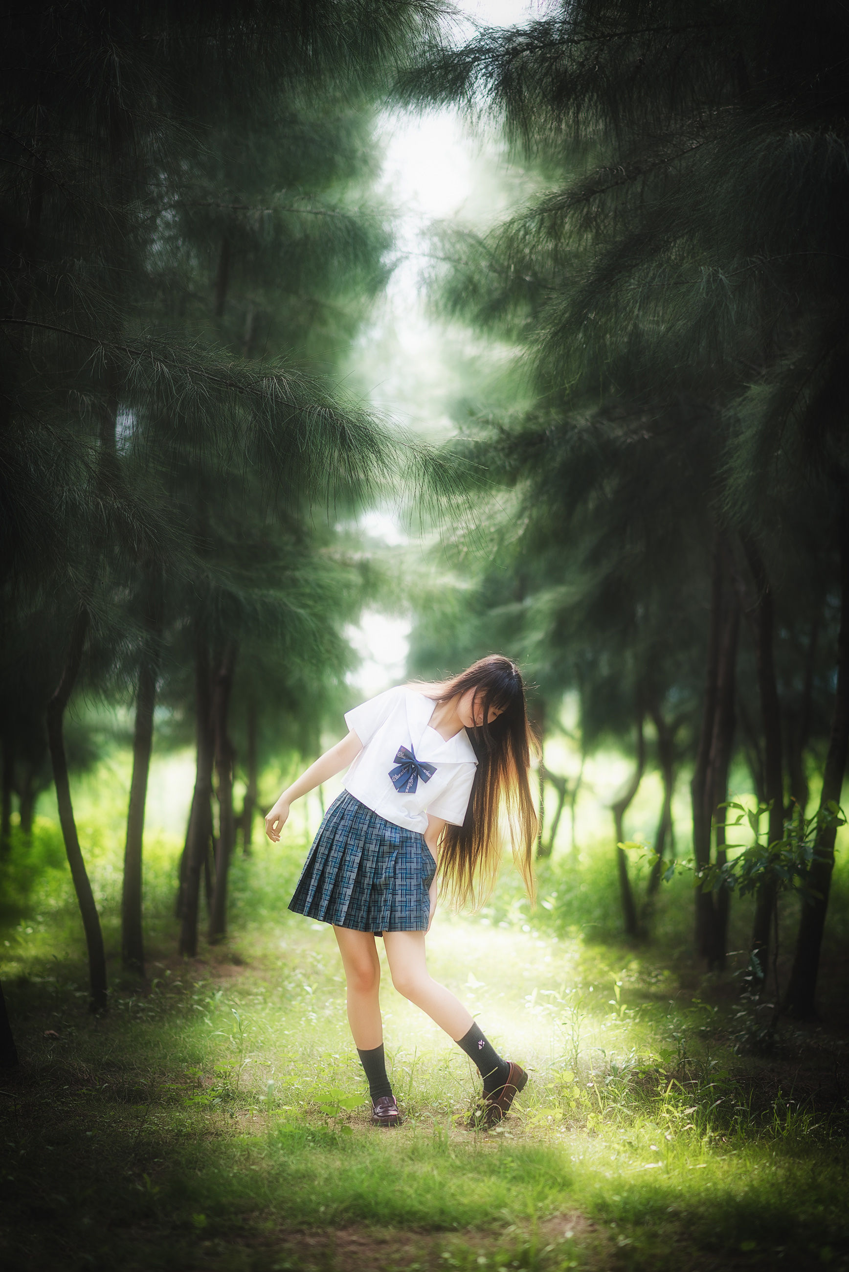 萌妹子伽马羽落子 – 一起去海边 [51P]