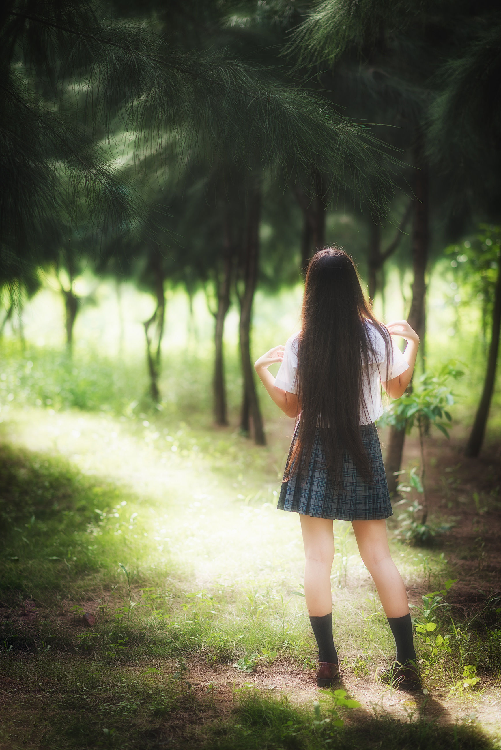 萌妹子伽马羽落子 – 一起去海边 [51P]