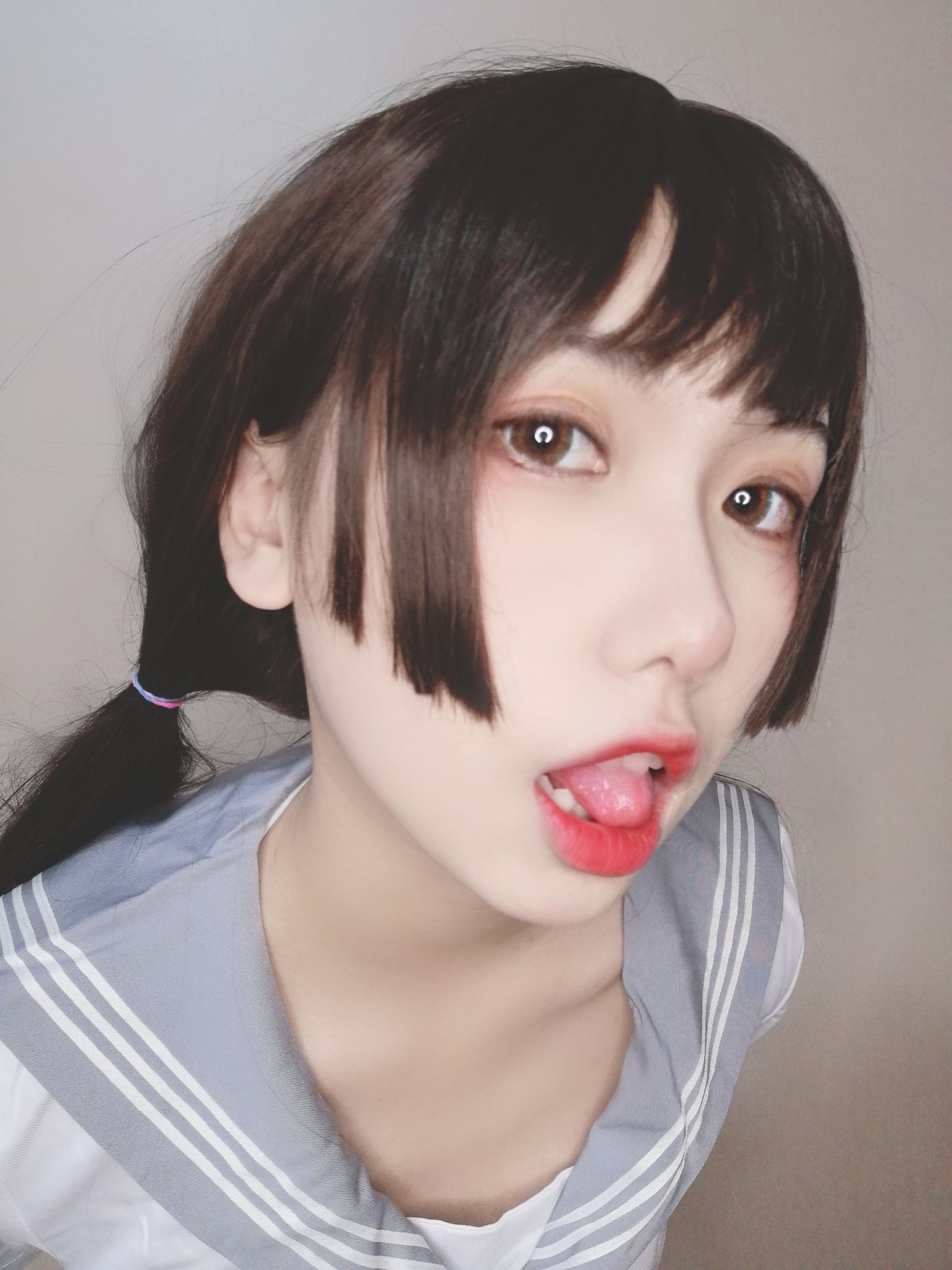 [Cosplay写真] 芋圆侑子SJ_ – 白丝jk [77P]