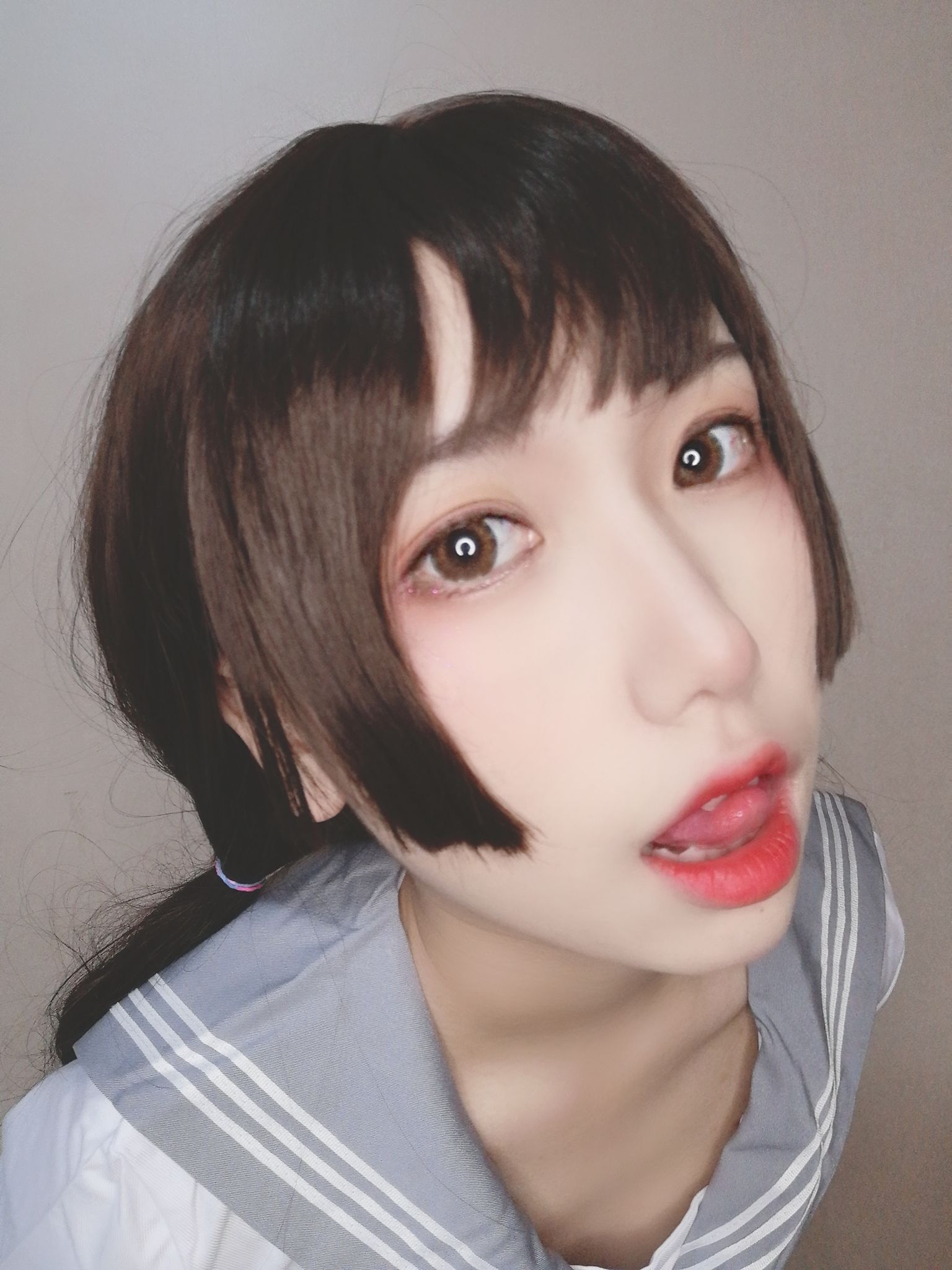 [Cosplay写真] 芋圆侑子SJ_ – 白丝jk [77P]