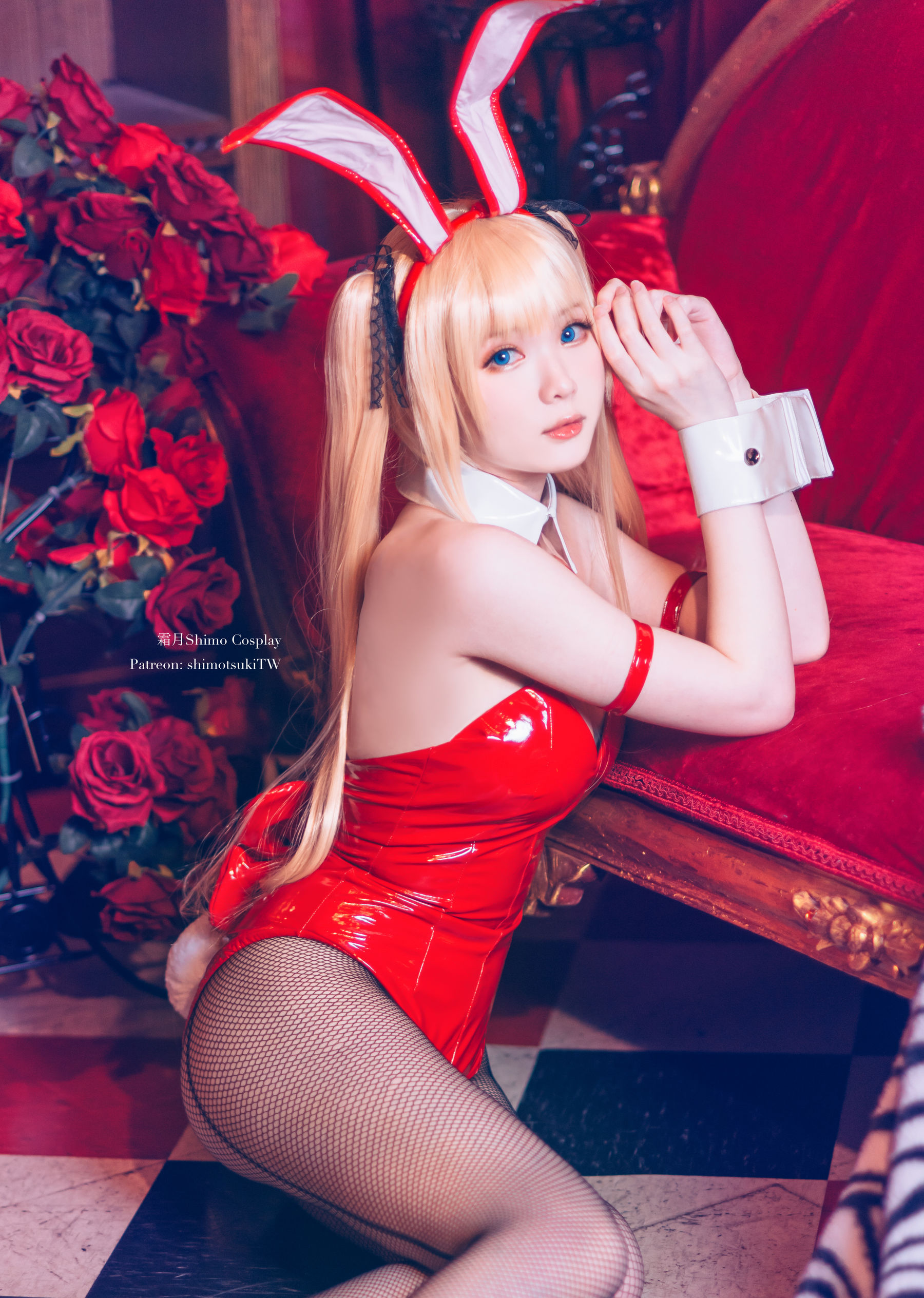 微博妹纸霜月shimo – 英梨梨 兔女郎 [12P]