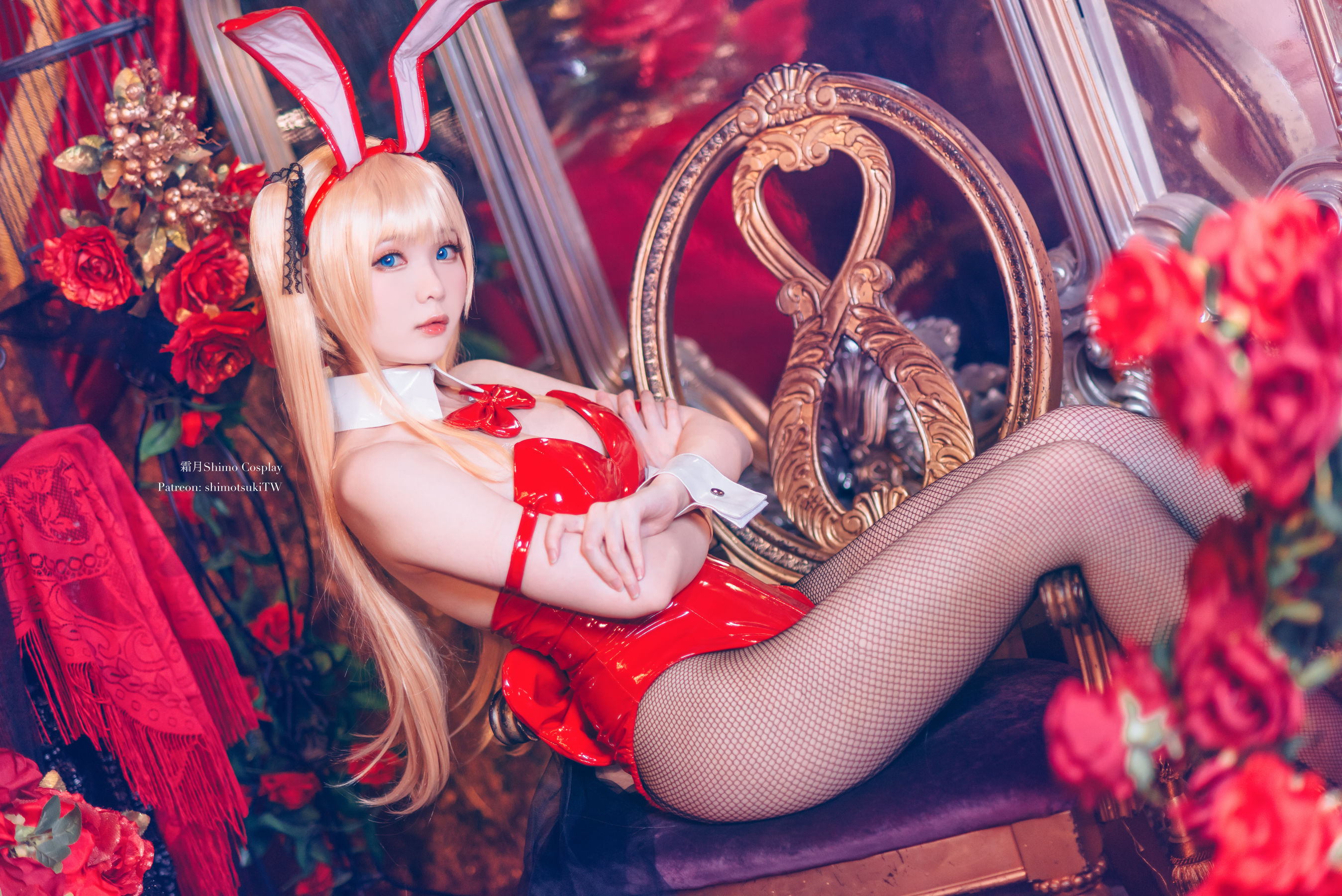 微博妹纸霜月shimo – 英梨梨 兔女郎 [12P]