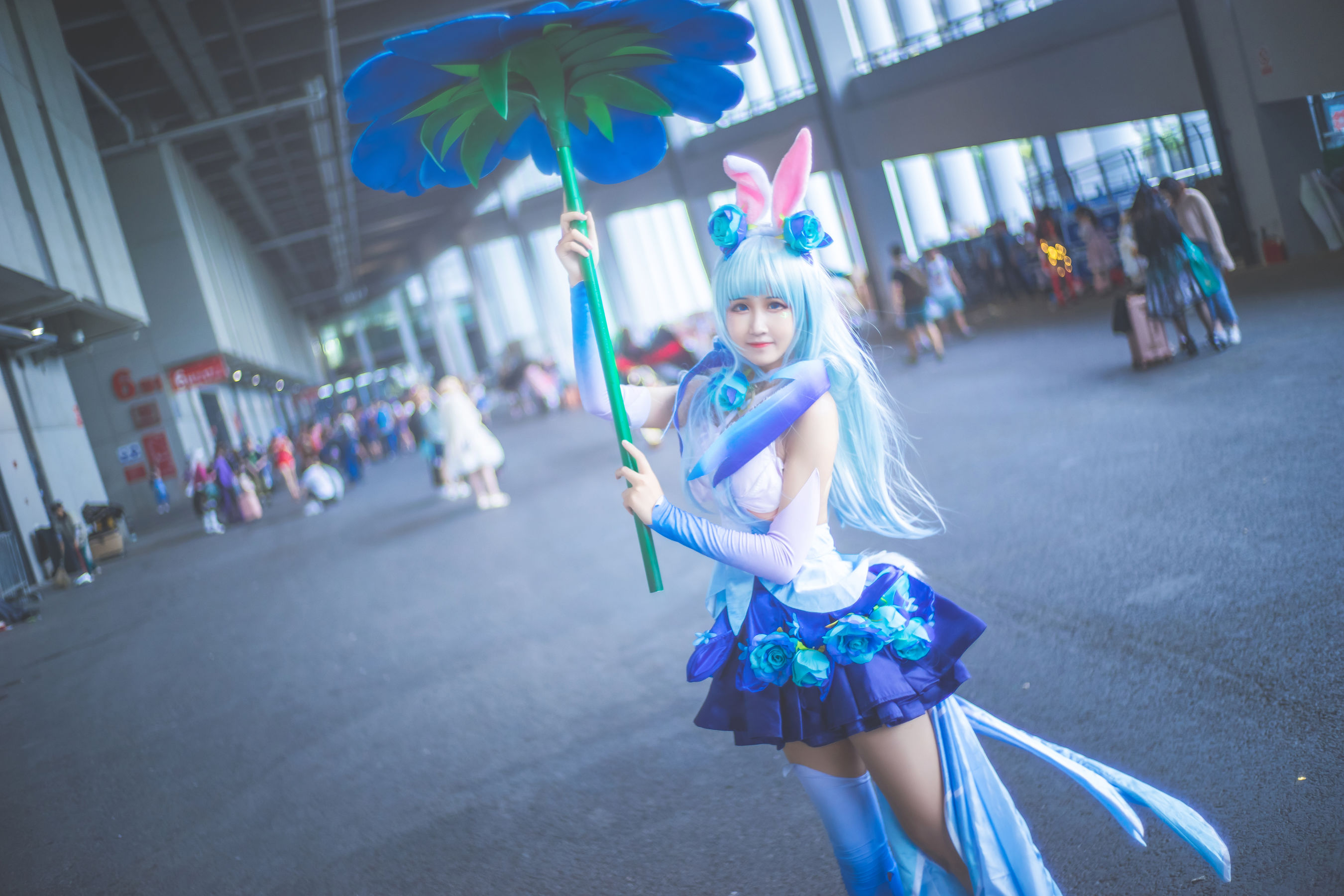 [Cosplay写真] 微博妹子三度_69 – 花间舞公孙离 [18P]