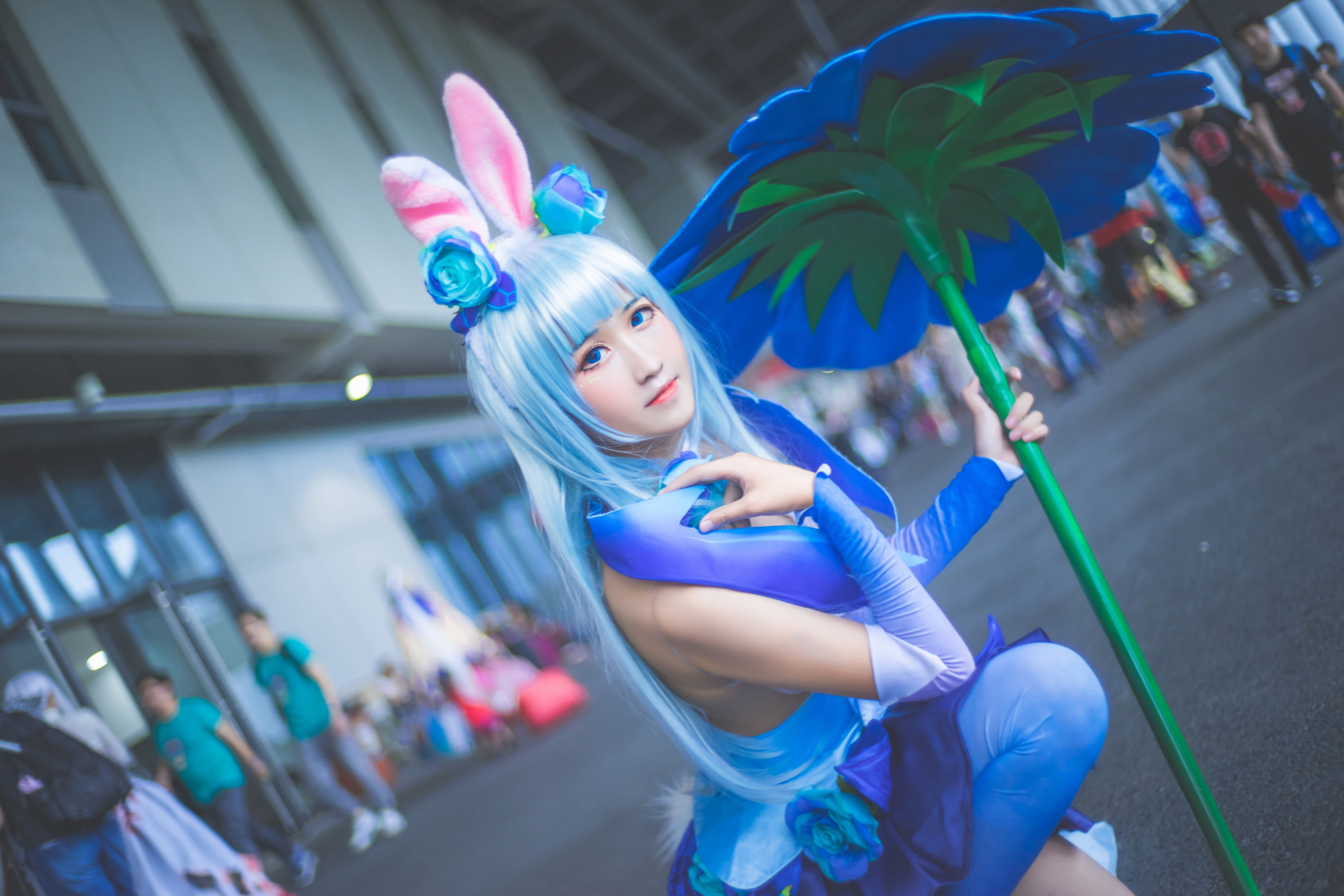 [Cosplay写真] 微博妹子三度_69 – 花间舞公孙离 [18P]