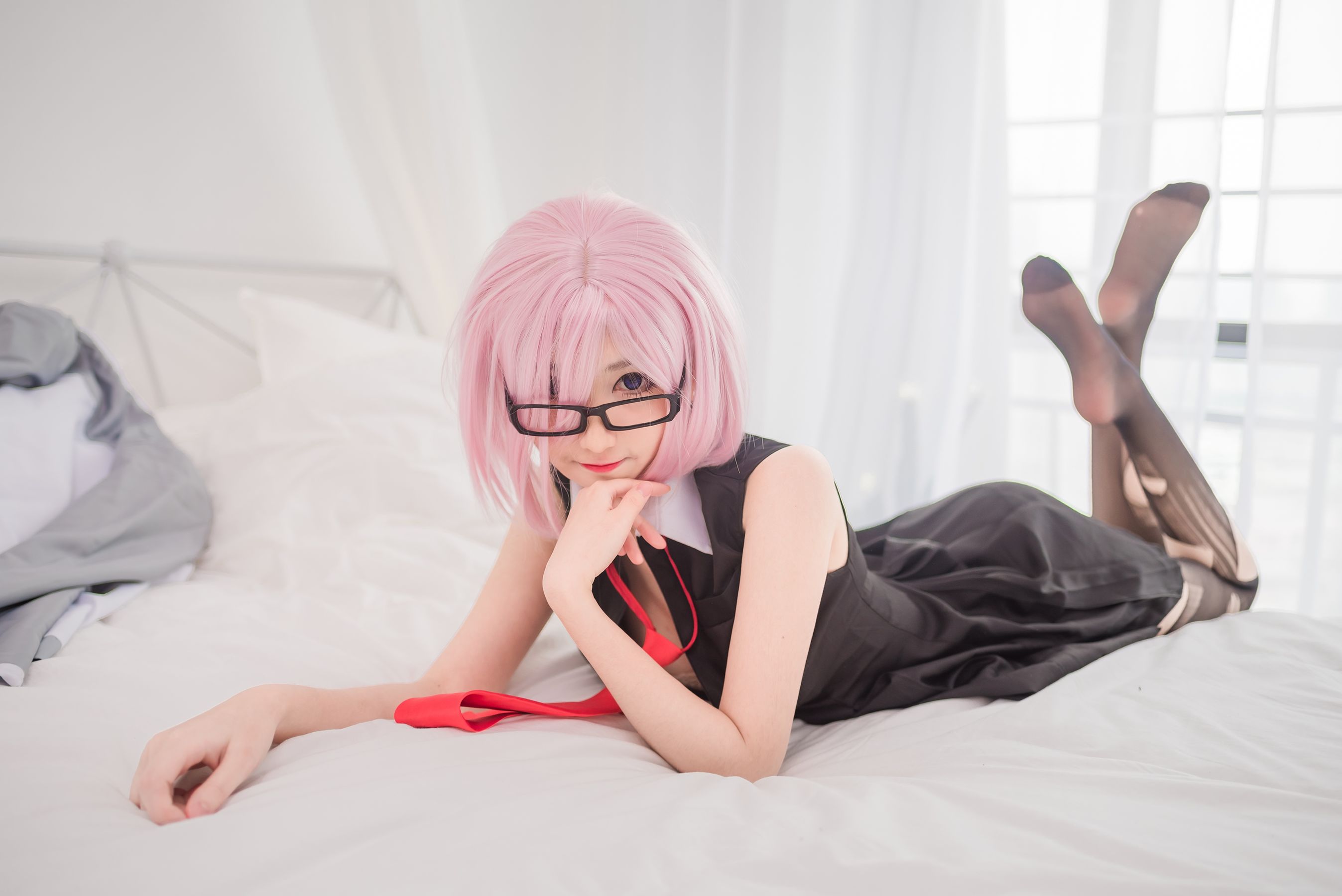 动漫博主南桃Momoko 玛修制服 [29P]