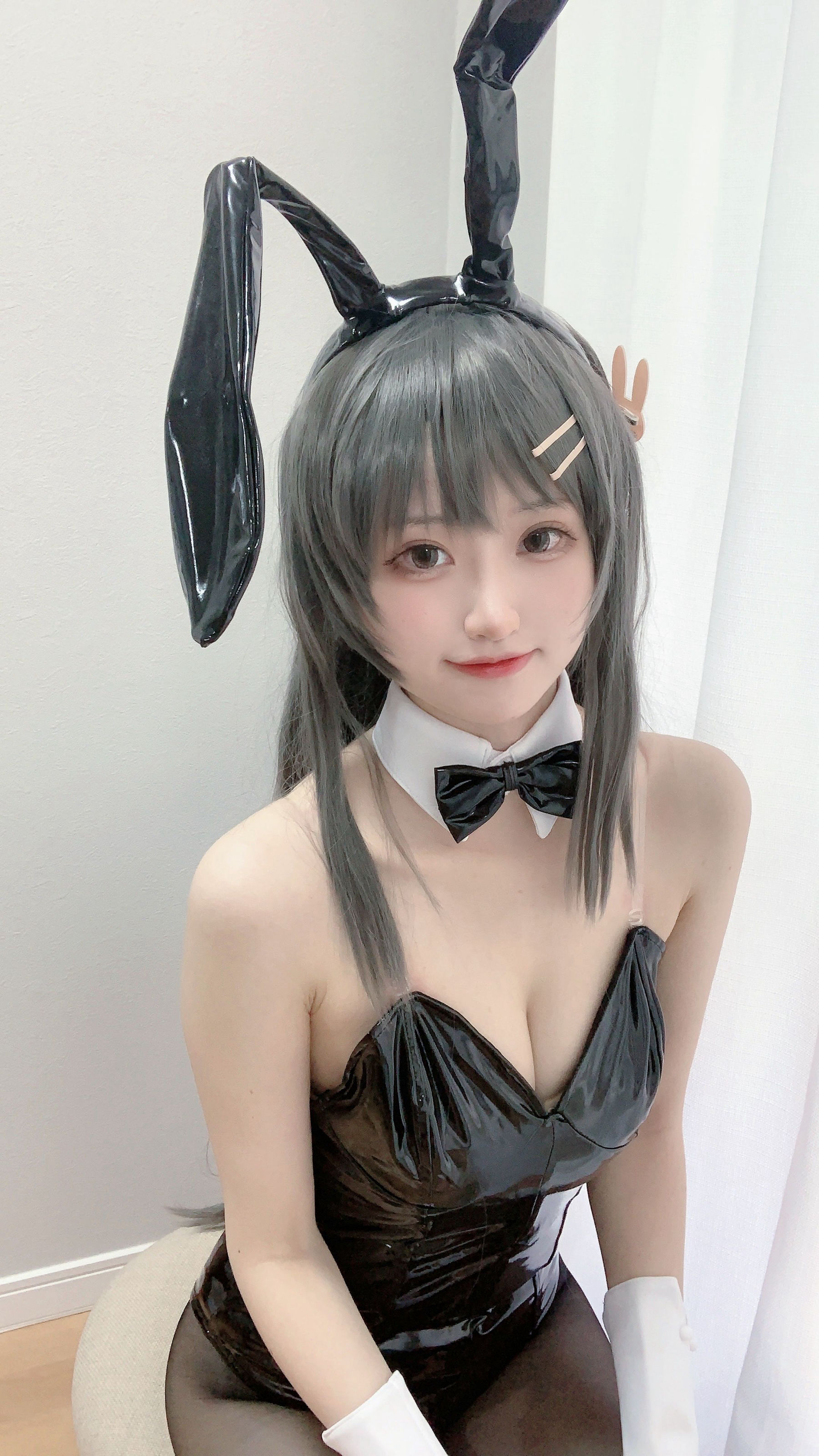 千阳(ちよ) – 麻衣学姐兔子装 [19P]